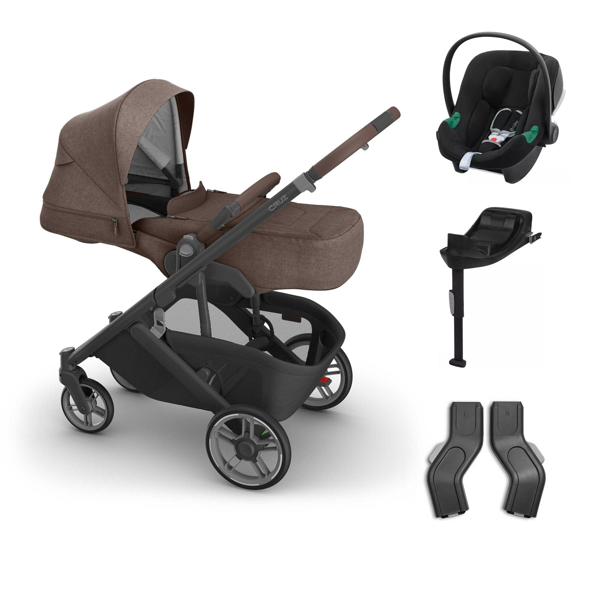 Uppababy baby pushchairs Uppababy Cruz V3 Cybex Bundle + Infant Cover - Owen 20812-CRZ-INF-OWN-4