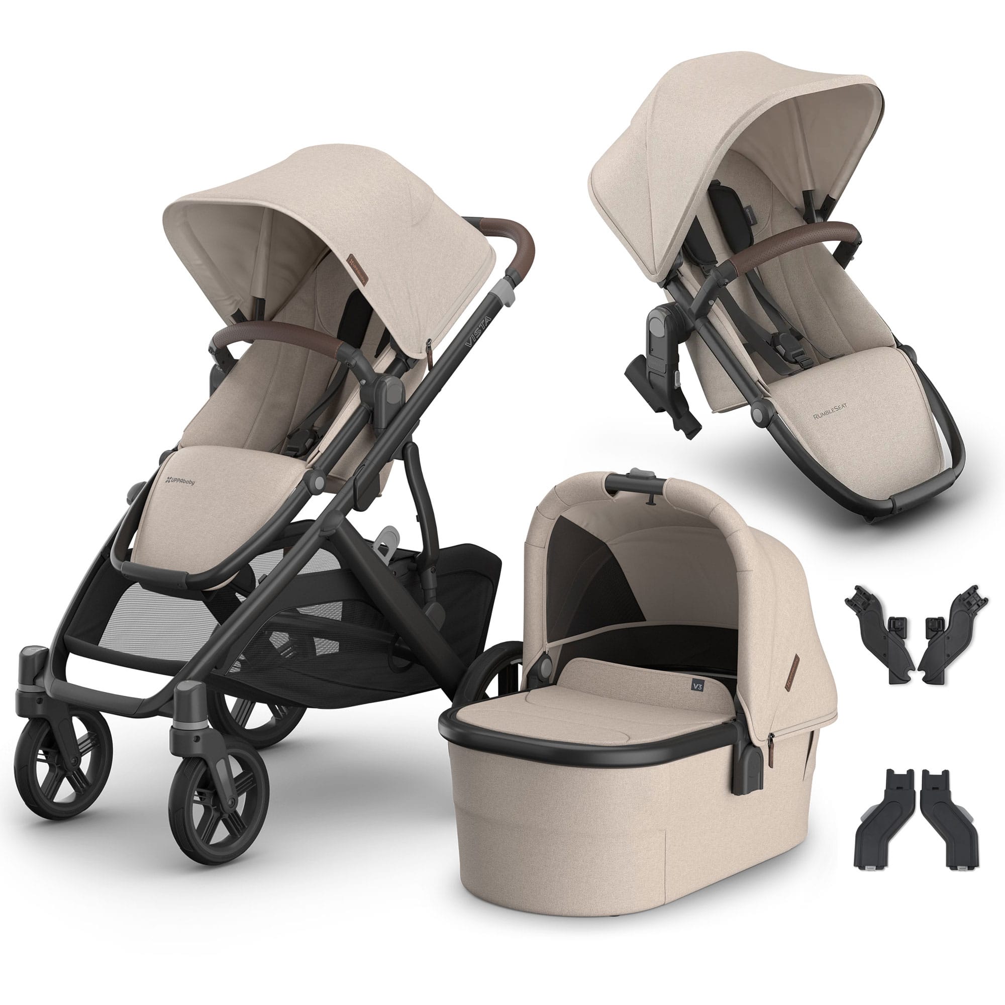 Uppababy double buggies Uppababy Vista V3 Duo Pram - Ada VIS-DUO-ADA