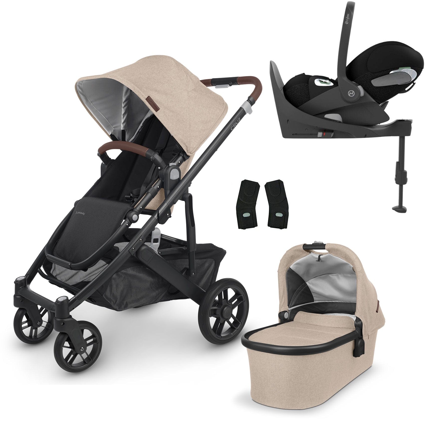 Uppababy travel systems UPPAbaby Cruz v2 Cloud T & Base Travel System - Liam 13985-LIA