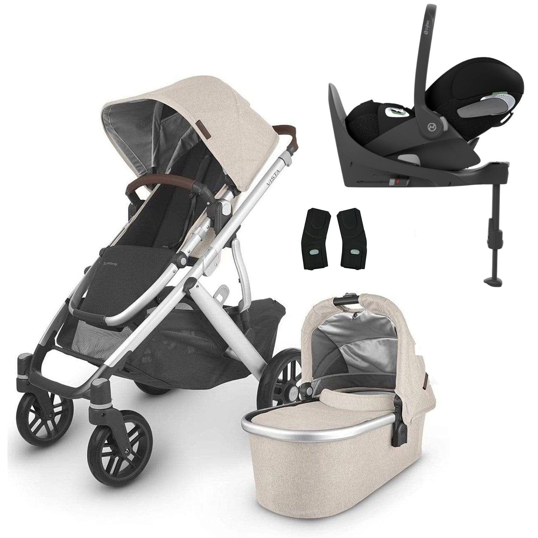 Uppababy travel systems Uppababy Vista V2 Cloud T & Base Travel System - Declan 8312-DEC