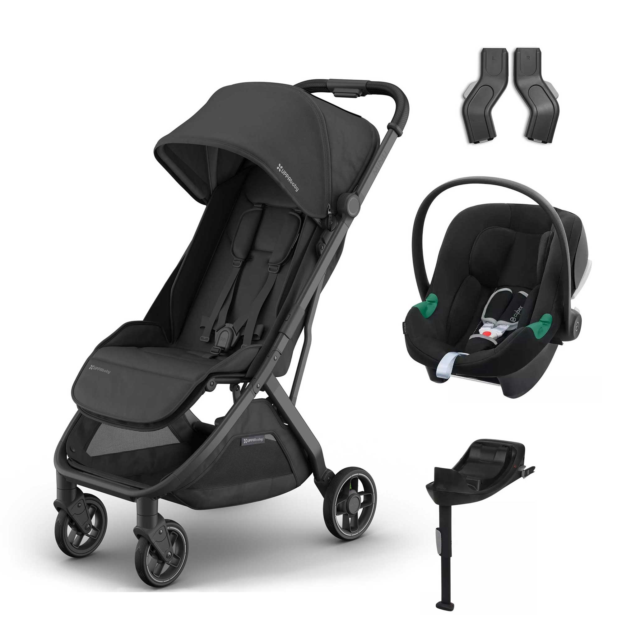 Uppababy travel systems UPPAbaby Minu V3 Cybex Travel System - Jake 19071-MIN-ATO-JKE