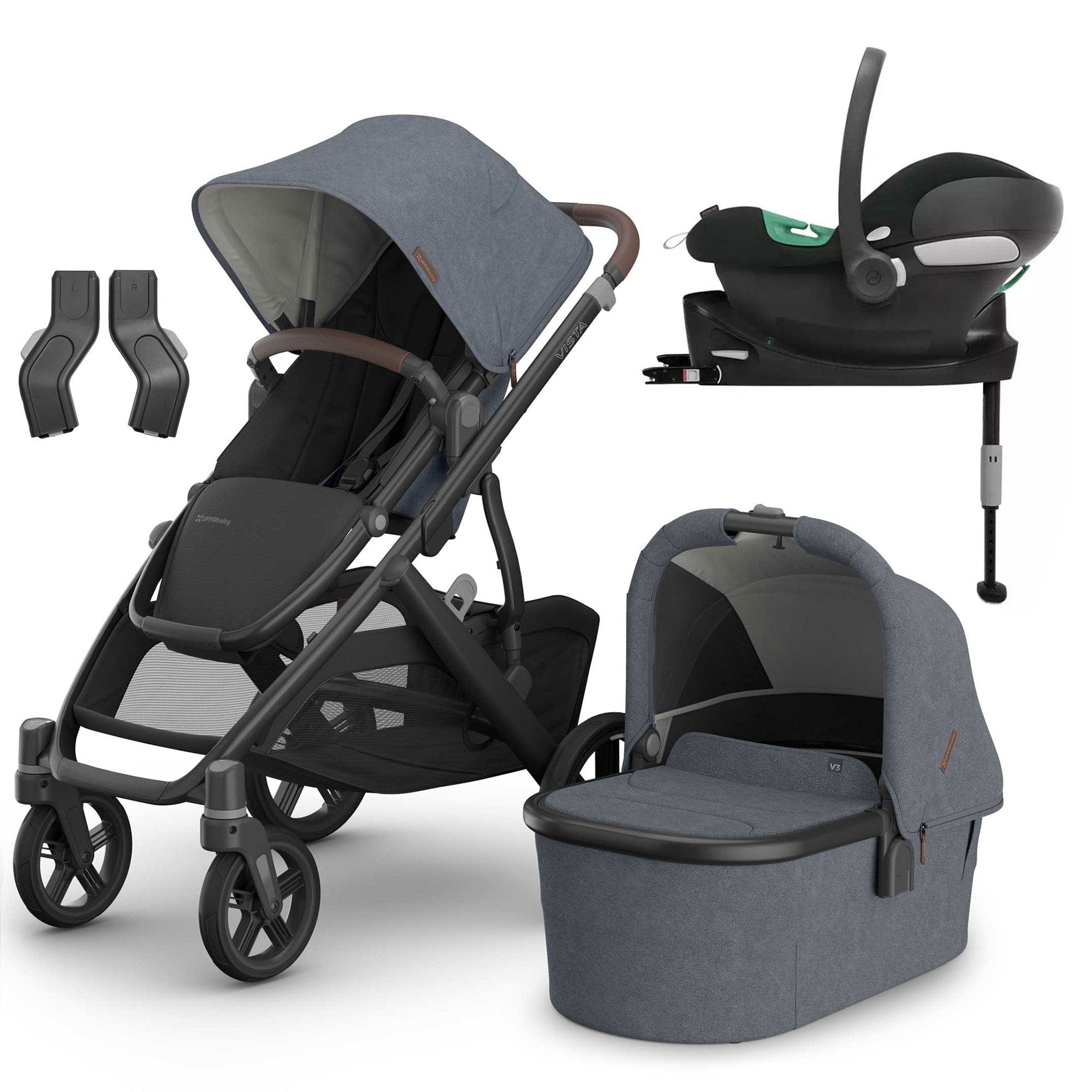 Uppababy travel systems Uppababy Vista V3 Cybex Travel System - Julian 20032-JUL
