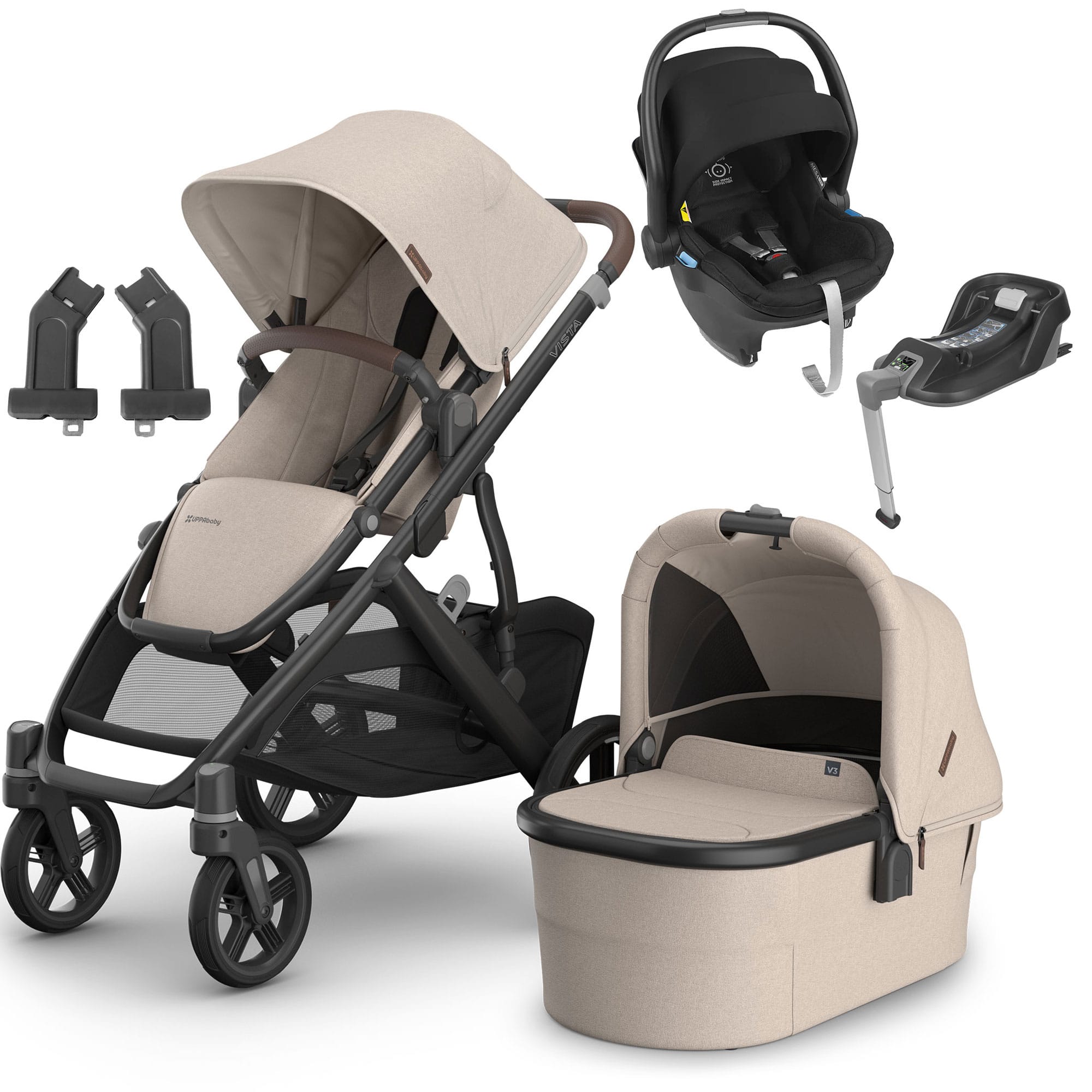 Uppababy travel systems Uppababy Vista V3 Mesa & Base Travel System - Ada
