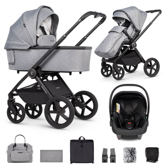 Venicci baby prams Venicci Tinum Upline 3in1 Bundle - Classic Grey 2000210305