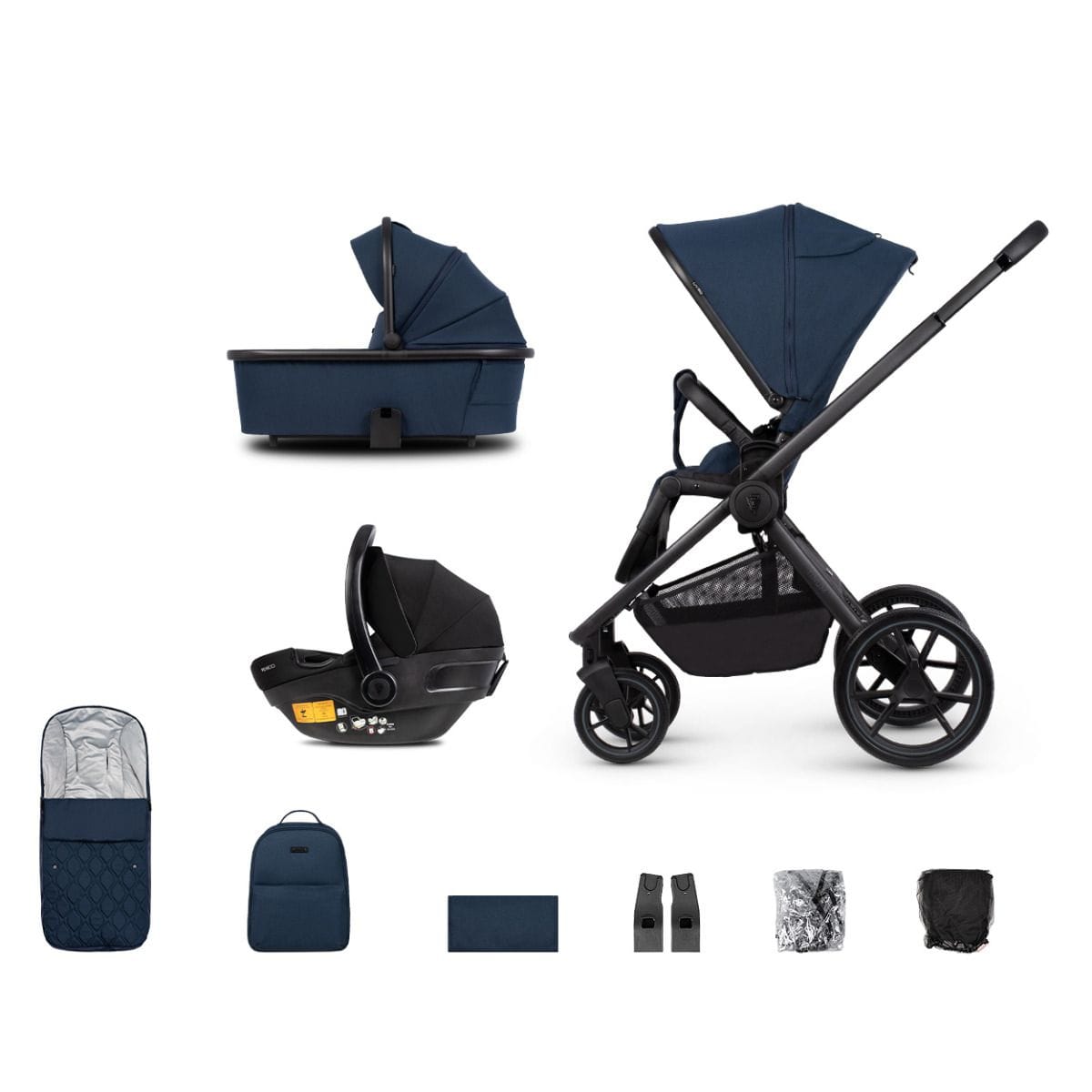 Venicci baby prams Venicci Tinum Edge 3 in 1 Travel System - Ocean 2000610307