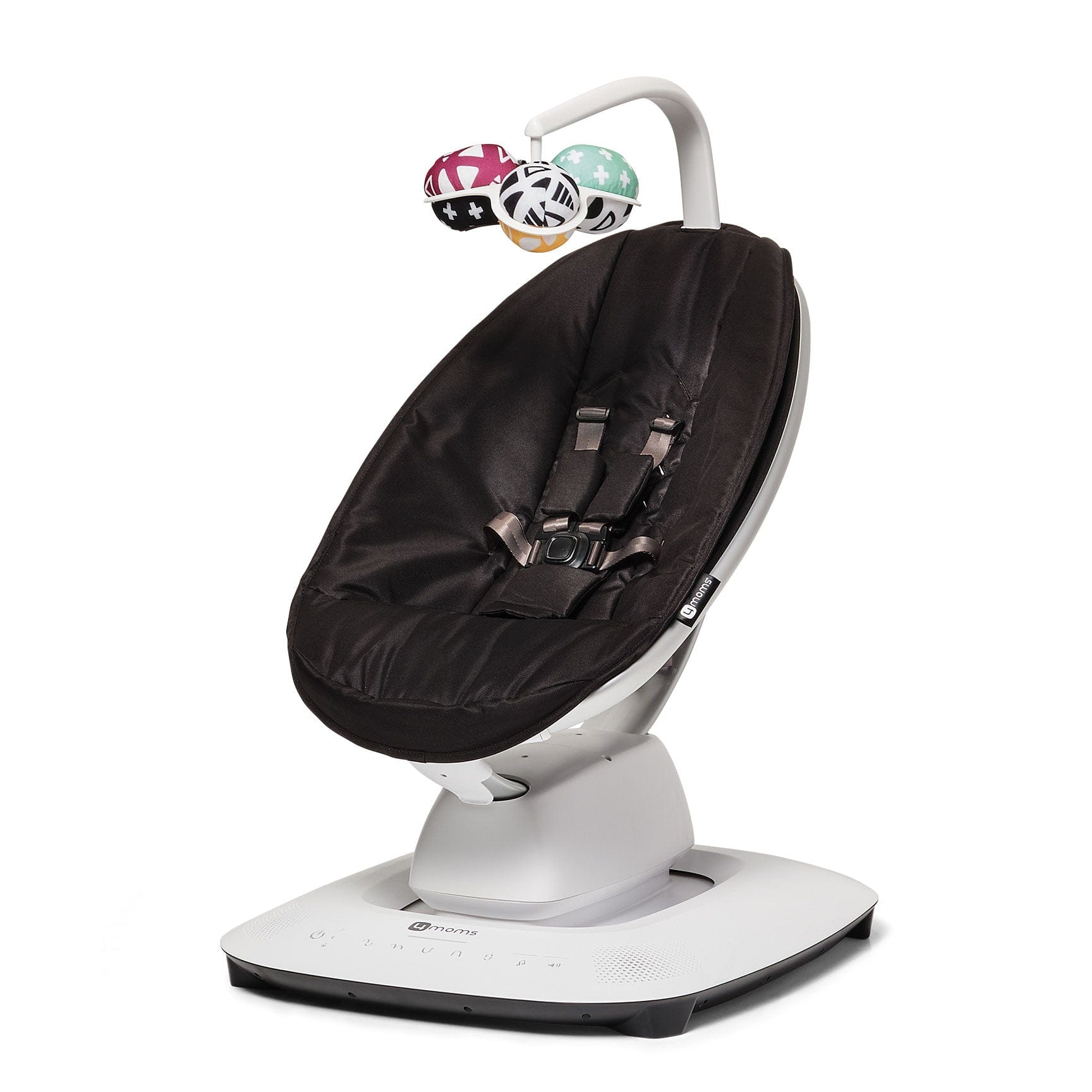 4 Moms rocking bouncing cradles 4Moms MamaRoo Bouncer 5 - Classic Black 22-37-001