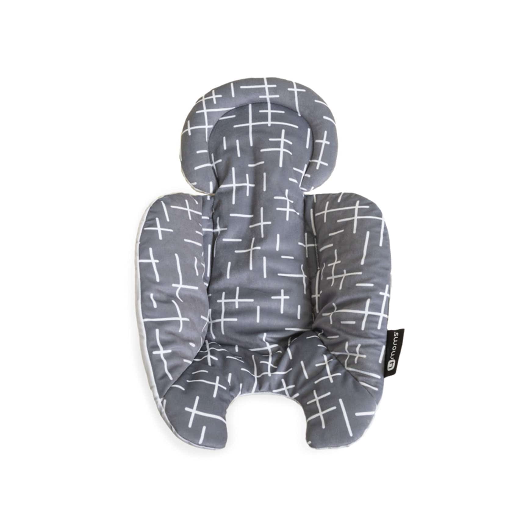 4 Moms rocking bouncing cradles 4moms Newborn Insert for Mamaroo 5 - Grey/Plush 22-37-006