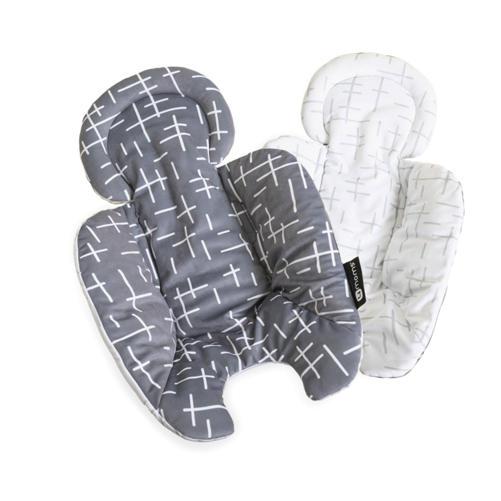 4 Moms rocking bouncing cradles 4moms Newborn Insert for Mamaroo 5 - Grey/Plush 22-37-006