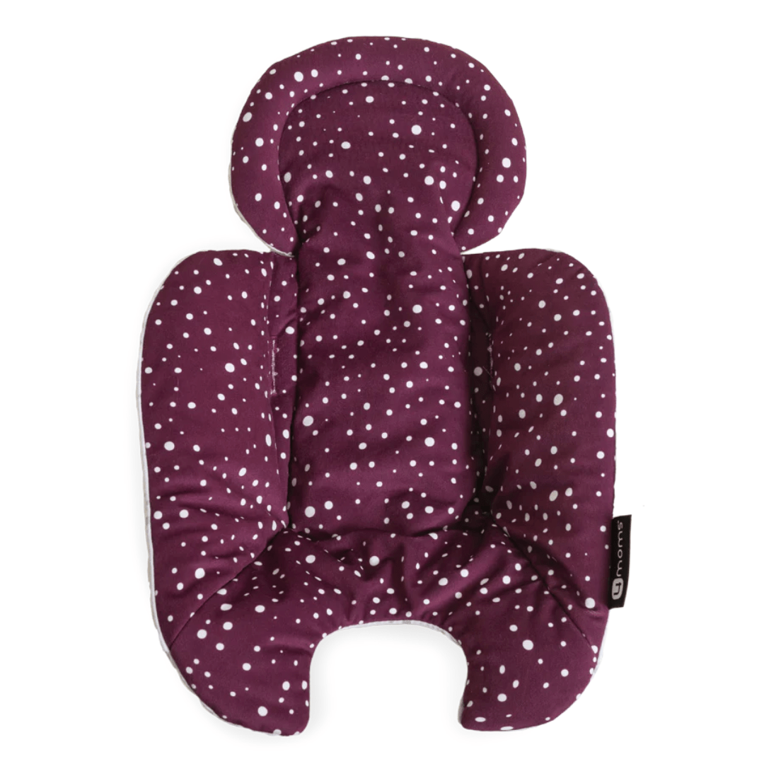 4 Moms rocking bouncing cradles 4moms Newborn Insert for Mamaroo 5 - Maroon/Plush 22-37-007