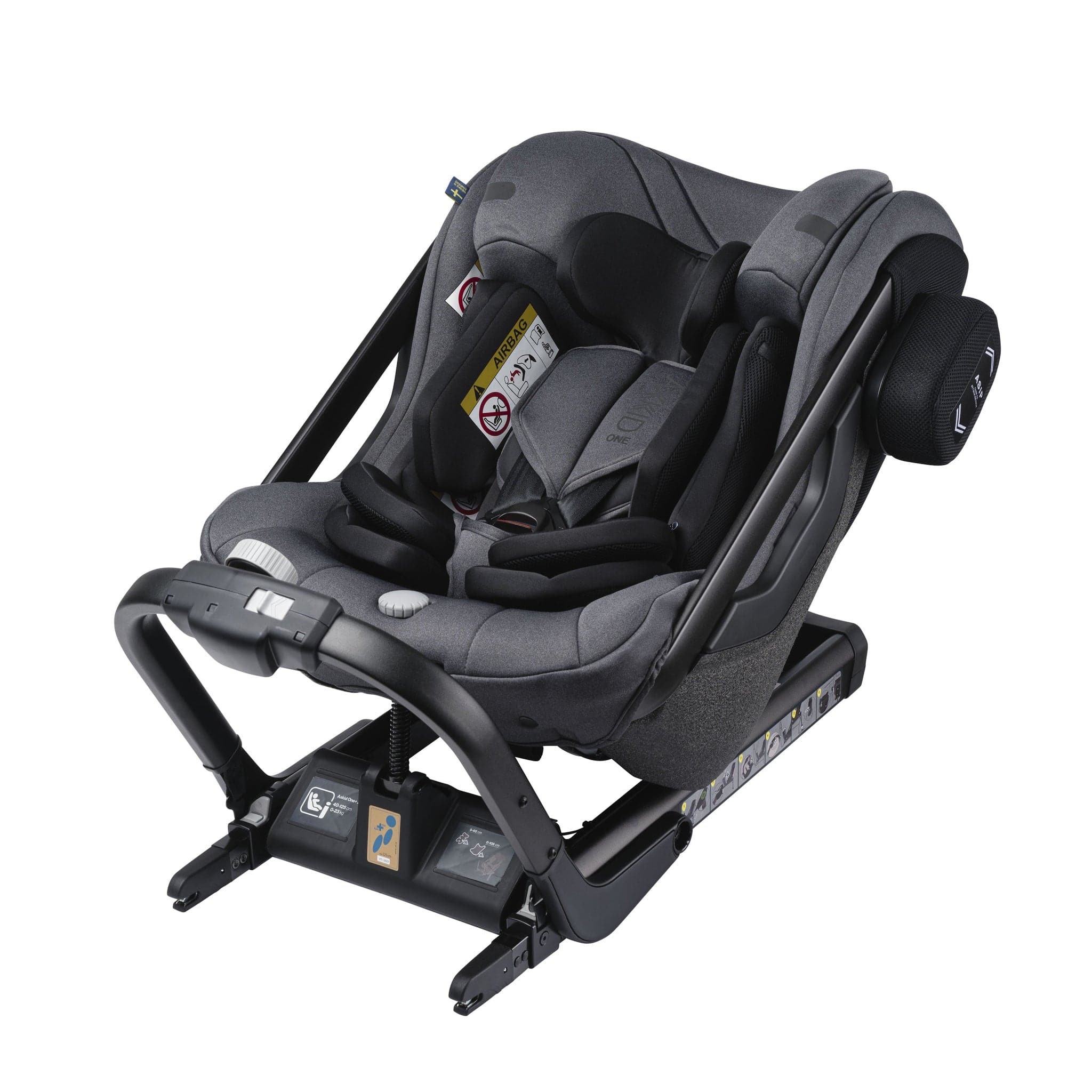 Axkid rear facing car seats Axkid One 2 + in Granite Melange 25120121