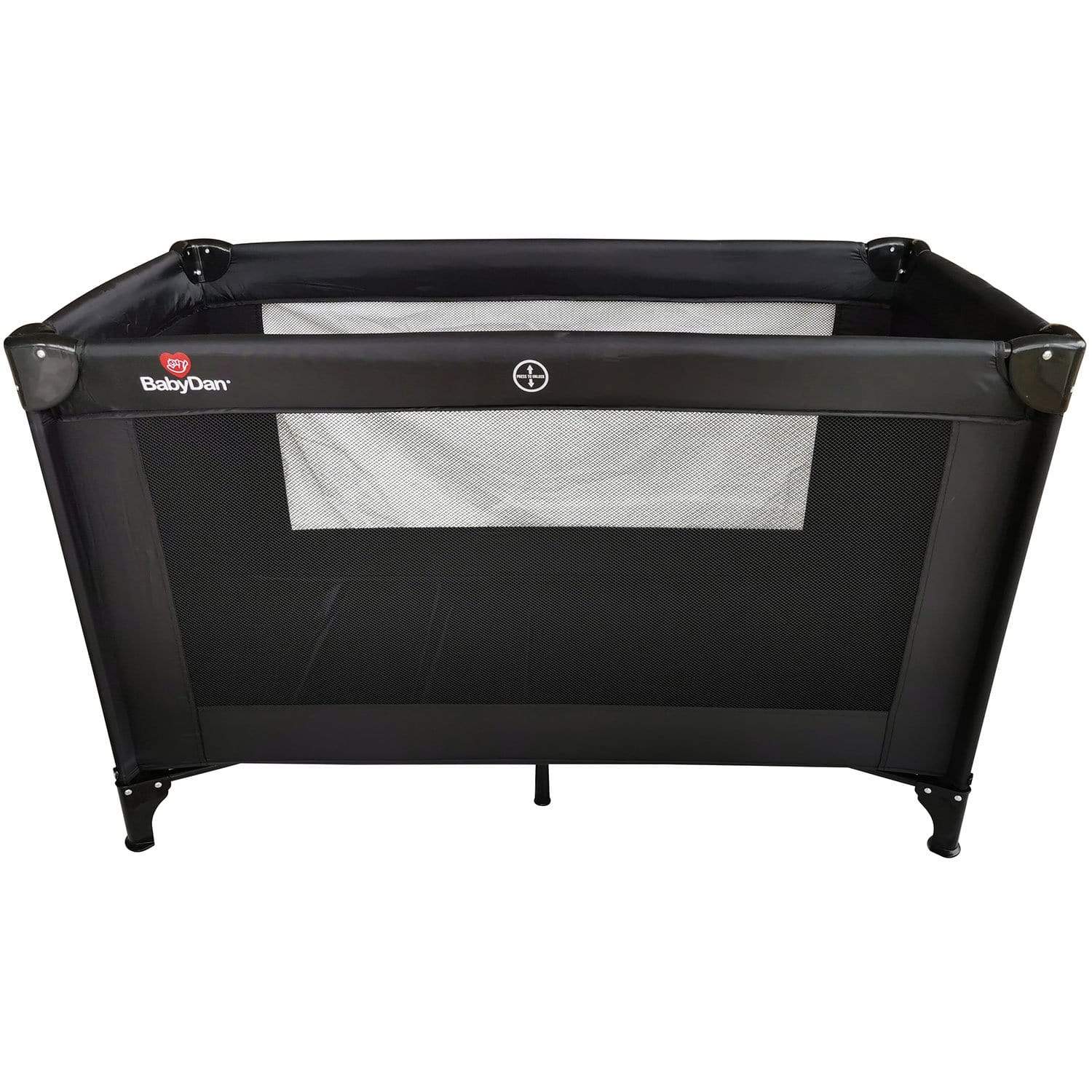 Baby Dan travel cots BabyDan Travel Cot Black 1080-60-01