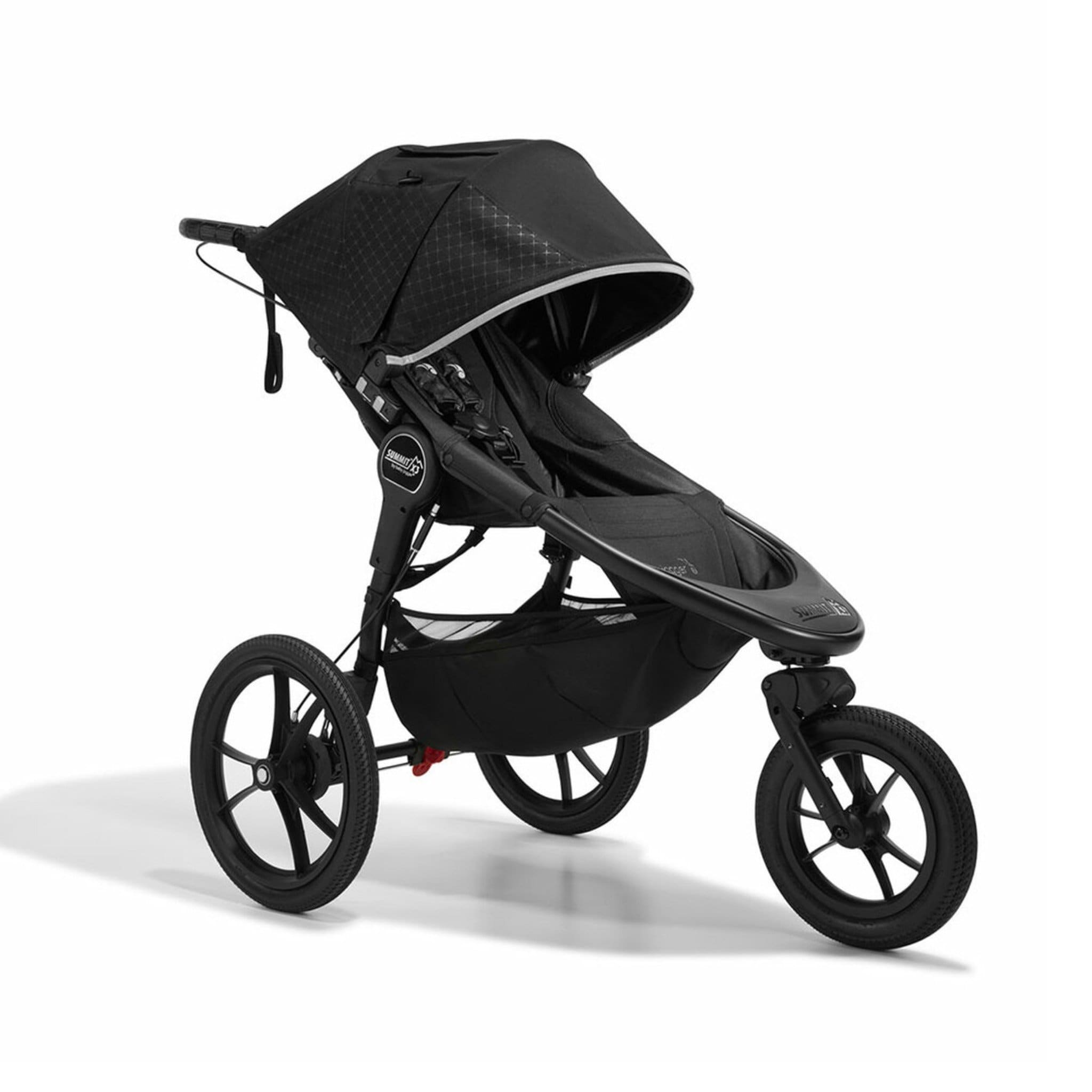 Baby Jogger 3 wheel pushchairs Baby Jogger Summit X3 Single Stroller Midnight Black 2143990