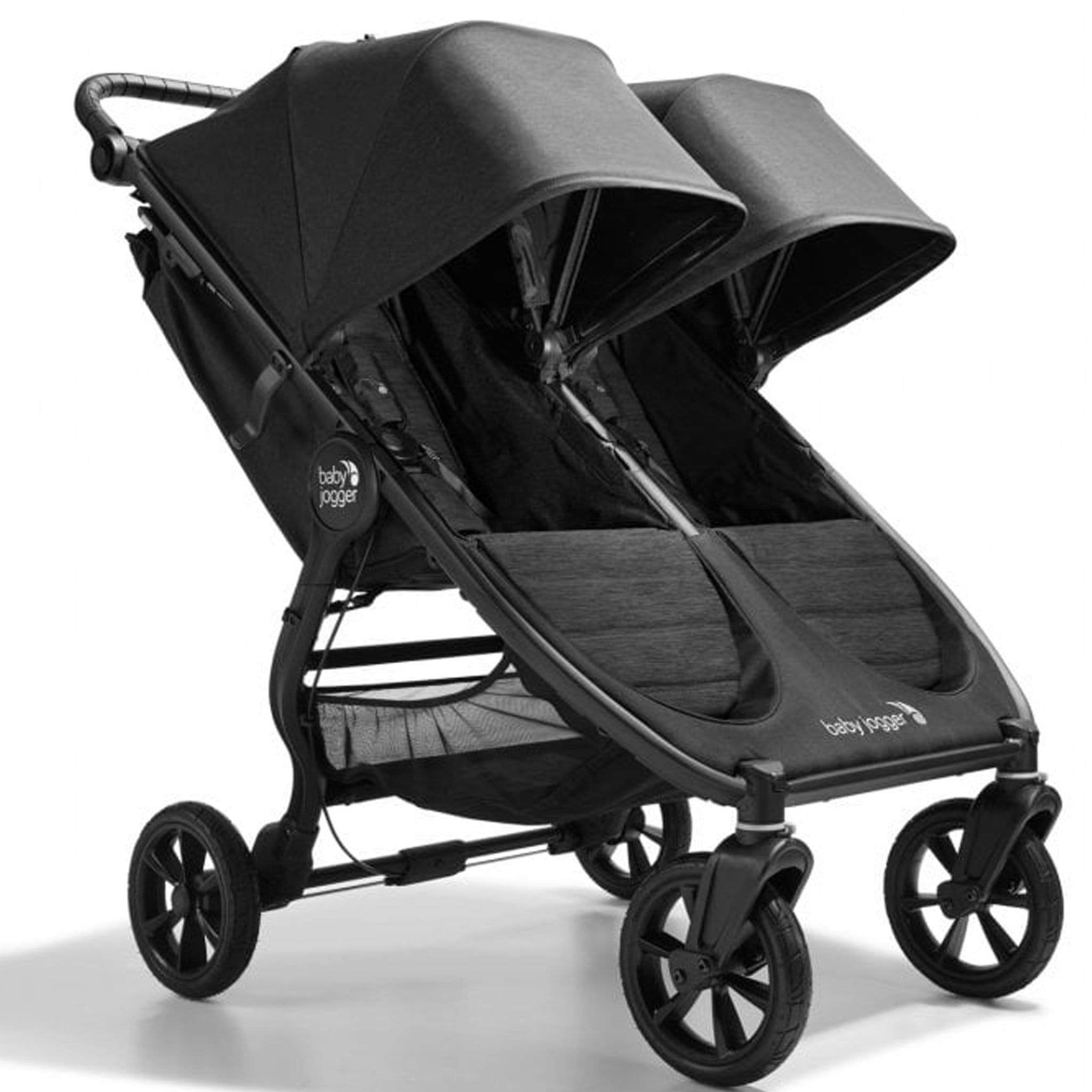 Baby Jogger double buggies Baby Jogger City Mini GT2 Double Stroller Opulent Black 2149890