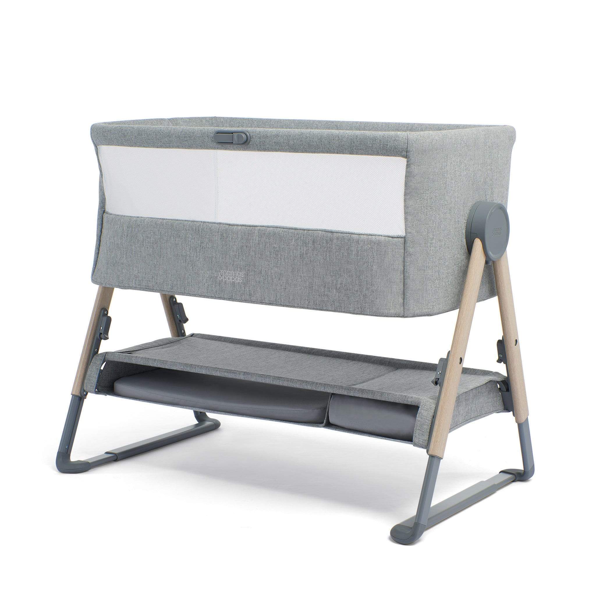 Babys-Mart Mamas & Papas Lua Bedside Crib BCLUPG100