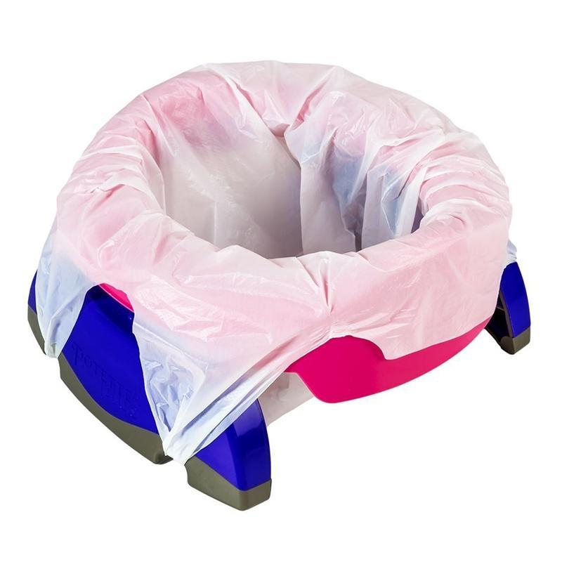 Potette Plus 2 in 1 Travel Potty Pink/Purple