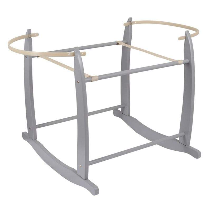 Clair De Lune Deluxe Rocking Moses Stand Grey