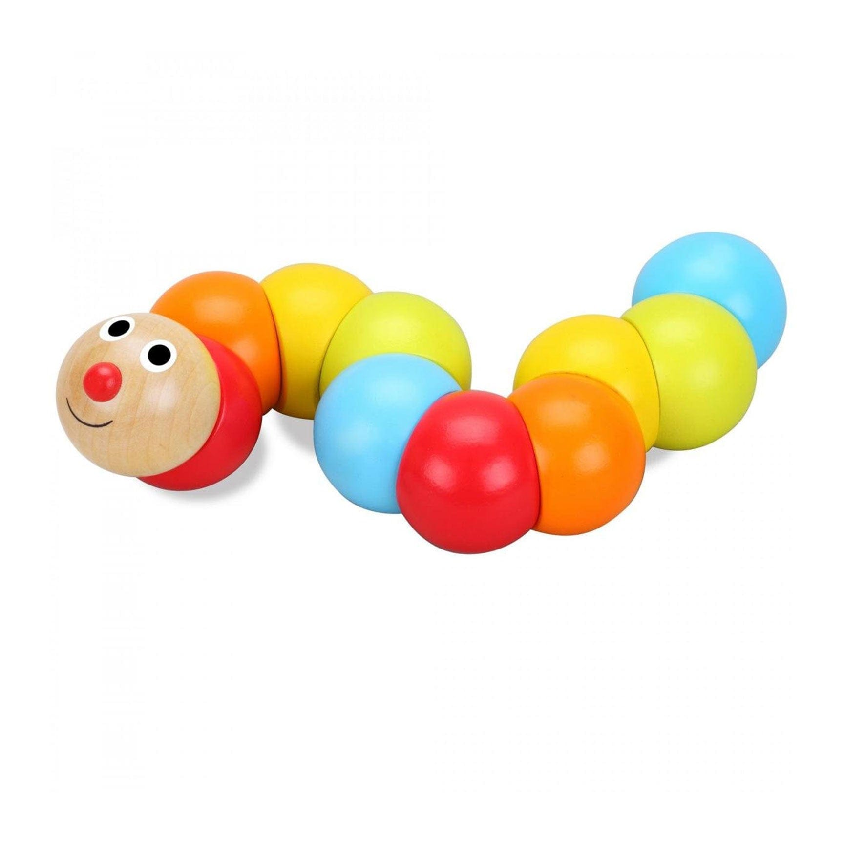 Classic World sensory baby toys Classic World Caterpillar - Primary Colours CW3505