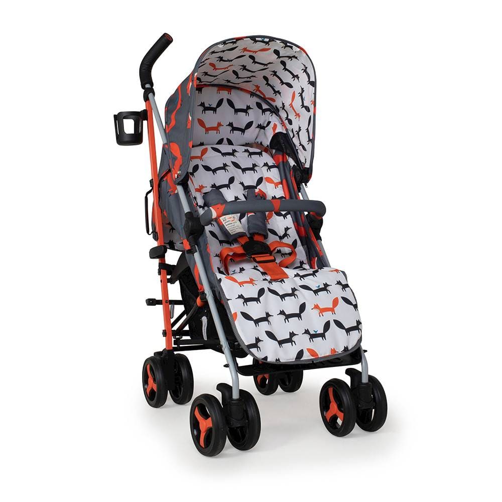 Cosatto baby pushchairs Cosatto Supa 3 Pushchair Charcoal Mister Fox CT5409
