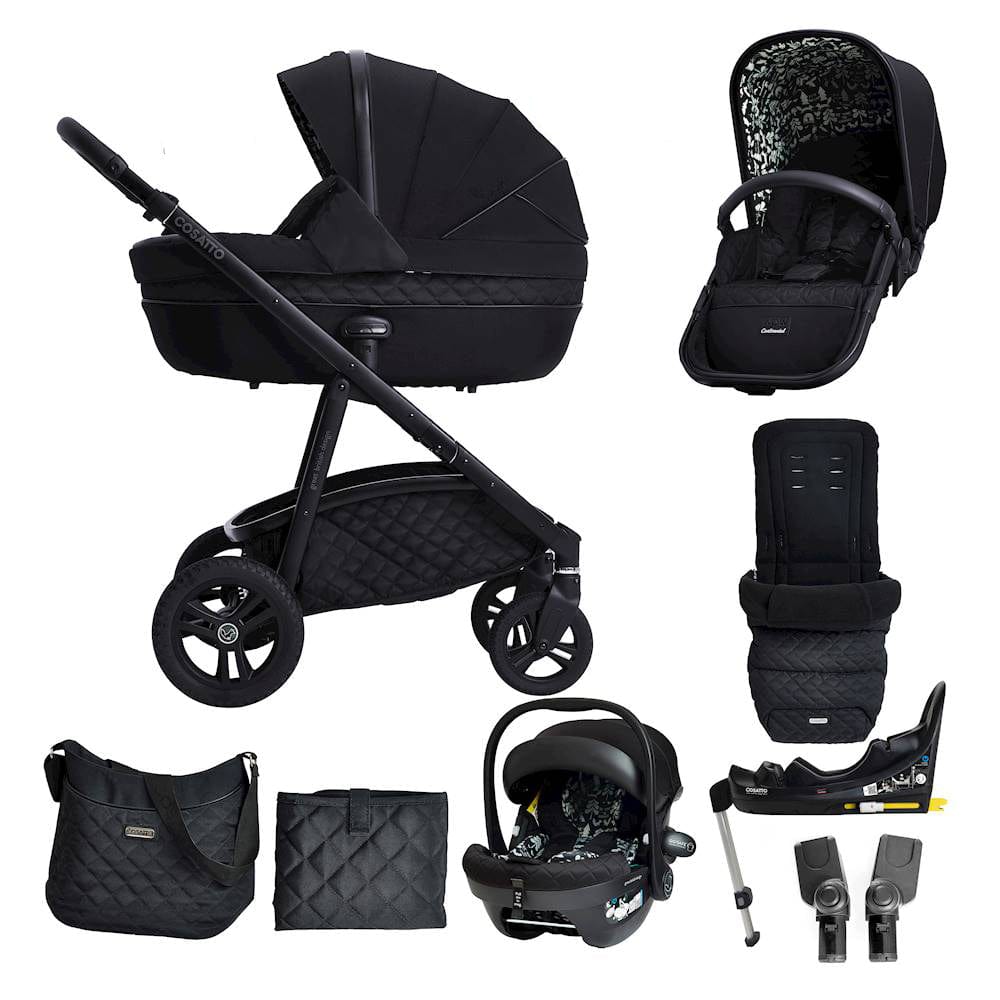 Cosatto travel systems Cosatto Wow Continental Acorn Everything Bundle Silhouette CT5518