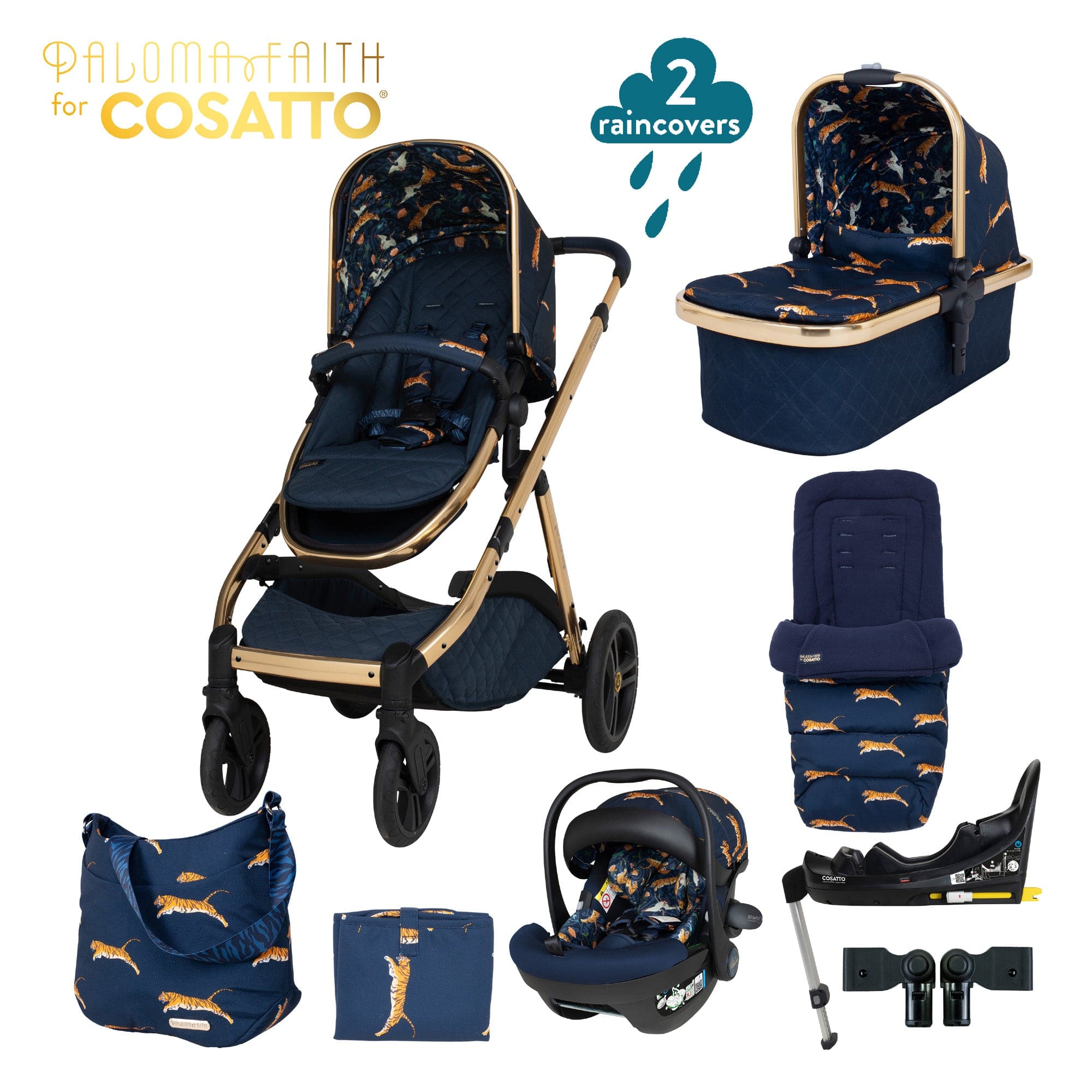 Cosatto travel systems Cosatto Wow XL Acorn Everything Bundle On The Prowl CT5314