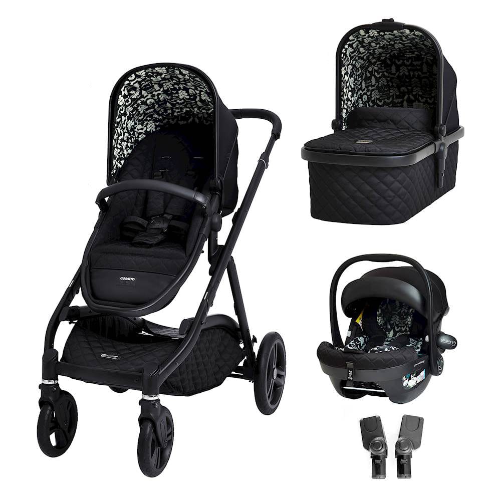 Cosatto travel systems Cosatto Wow XL Acorn Car Seat Bundle Silhouette CT5519