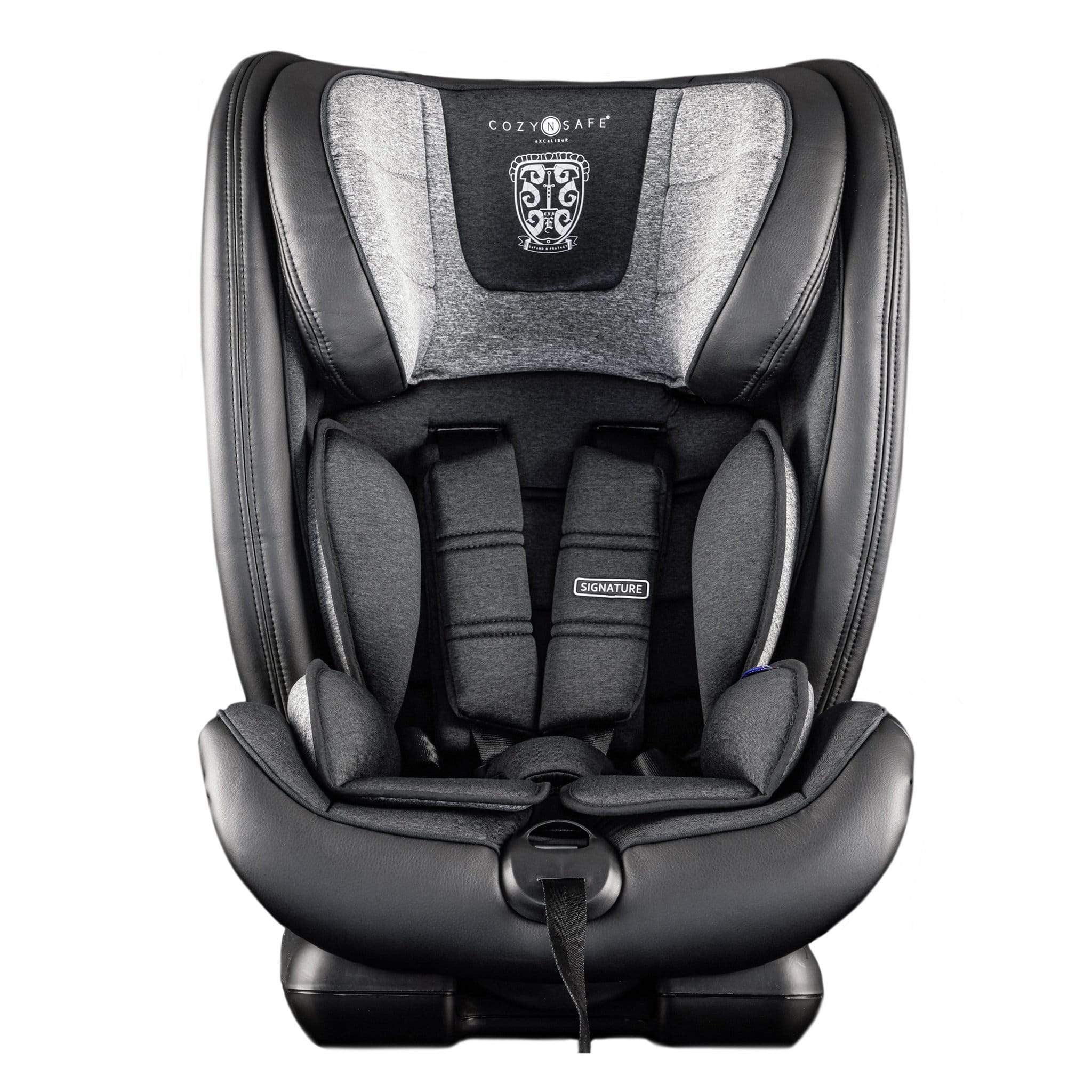 Cozy N Safe Car Seats The Cozy N Safe Excalibur Group 1/2/3 25kg Harness Car Seat in Graphite EST-02-02-Excalibur