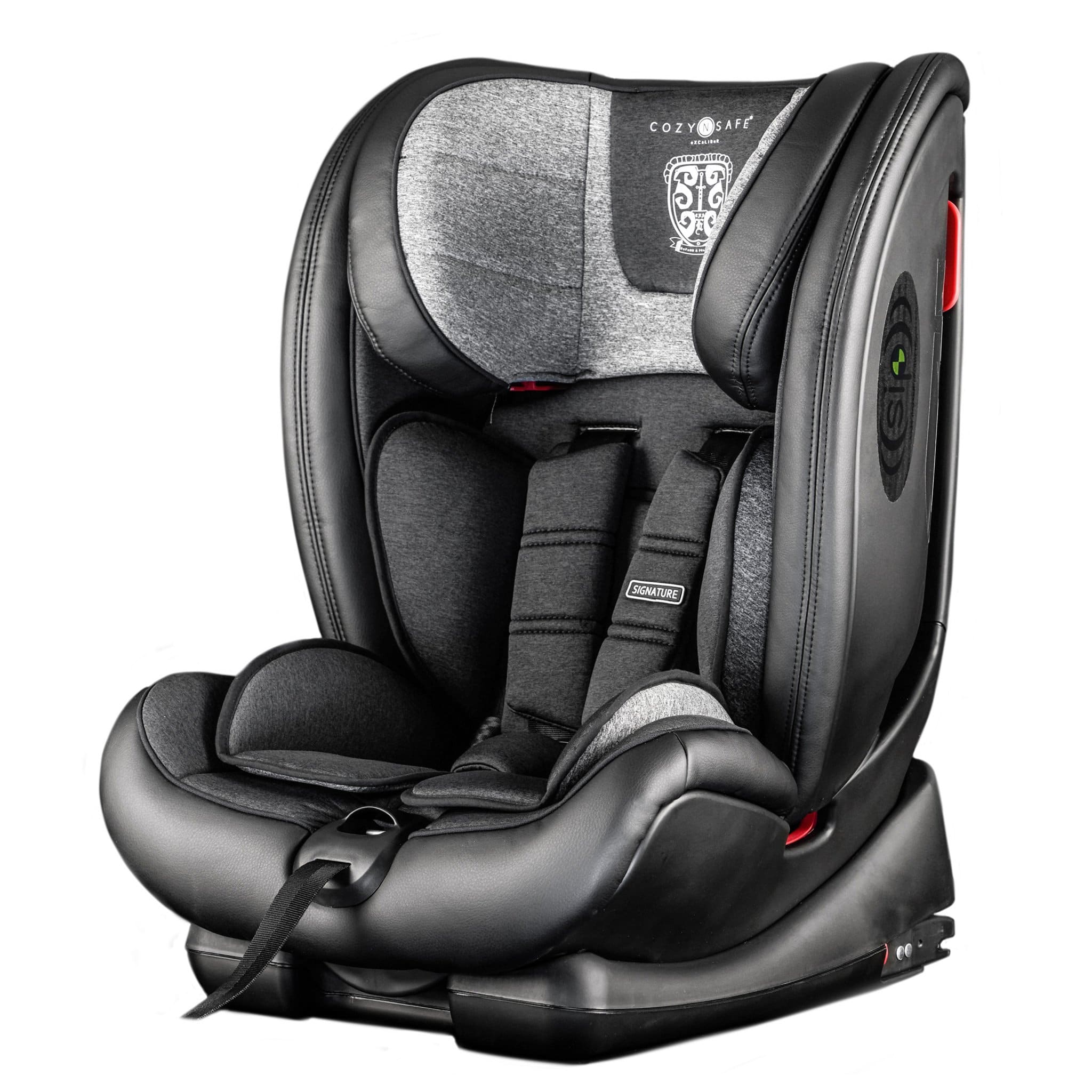 Cozy N Safe Car Seats The Cozy N Safe Excalibur Group 1/2/3 25kg Harness Car Seat in Graphite EST-02-02-Excalibur