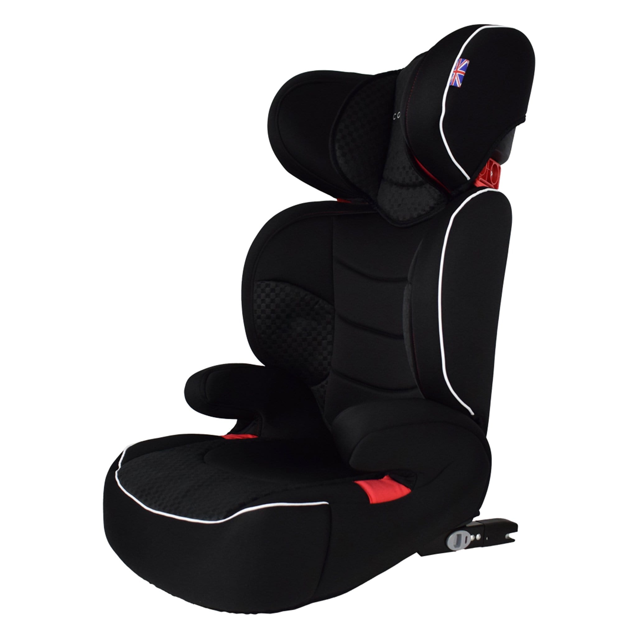 Cozy N Safe Car Seats The Cozy N Safe Augusta EZFix Group 2/3 Child Car Seat in Black EST-229-Augusta-EZFix