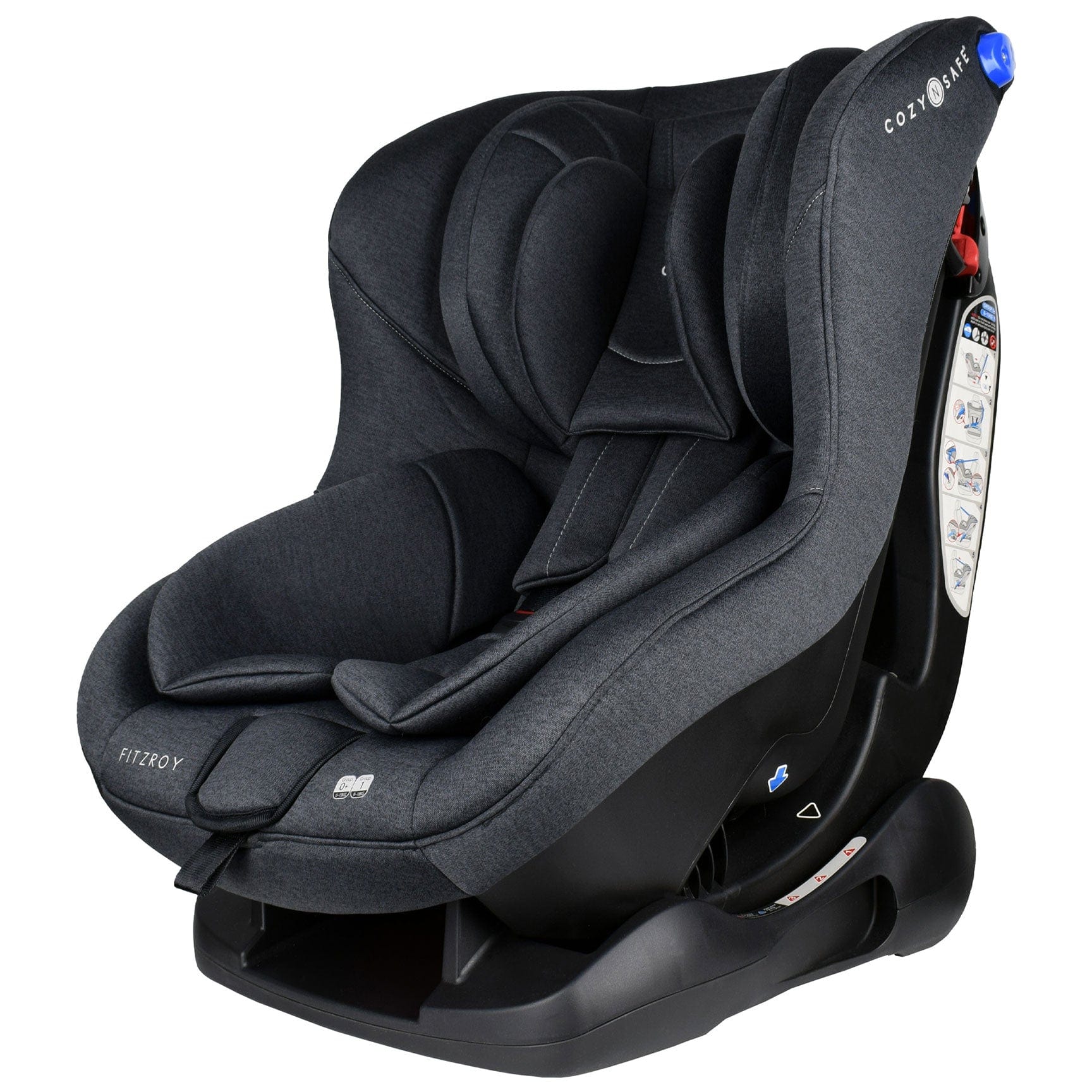 Cozy N Safe Combination Car Seats Cozy N Safe Fitzroy  - Black/Grey