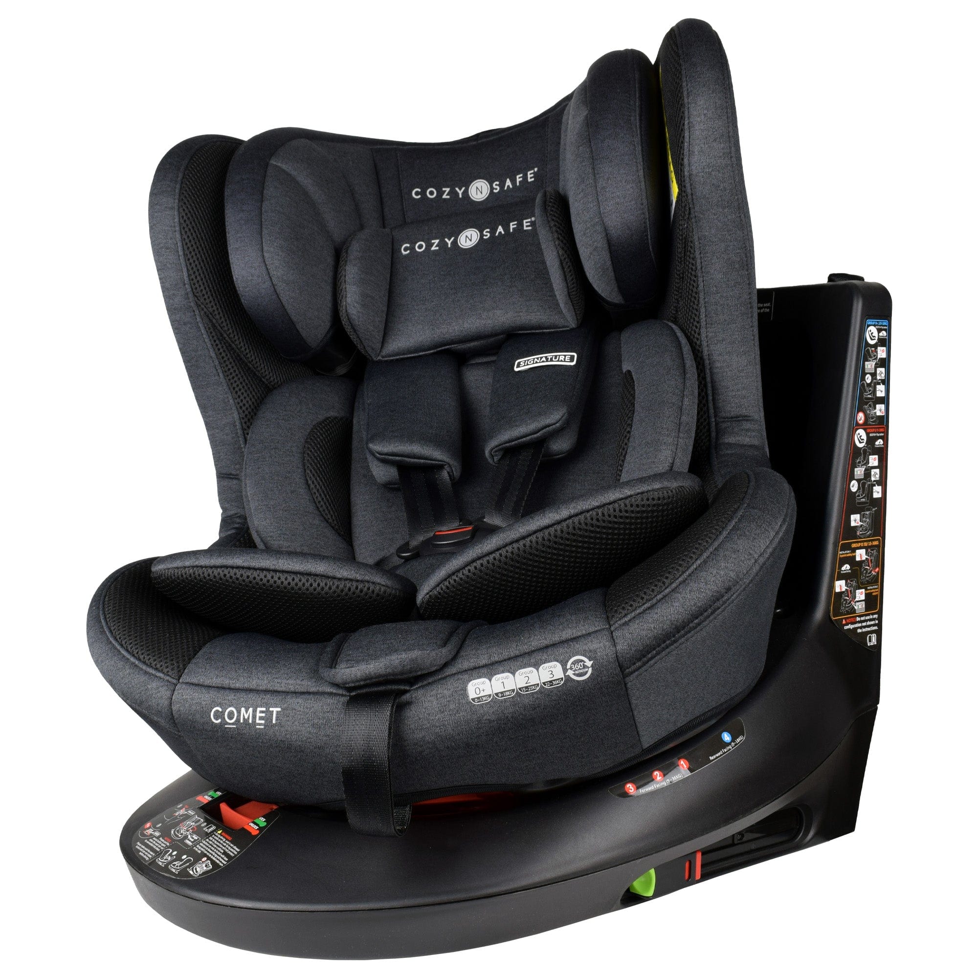 Cozy N Safe Combination Car Seats Cozy N Safe Comet 360° - Graphite EST-230-2