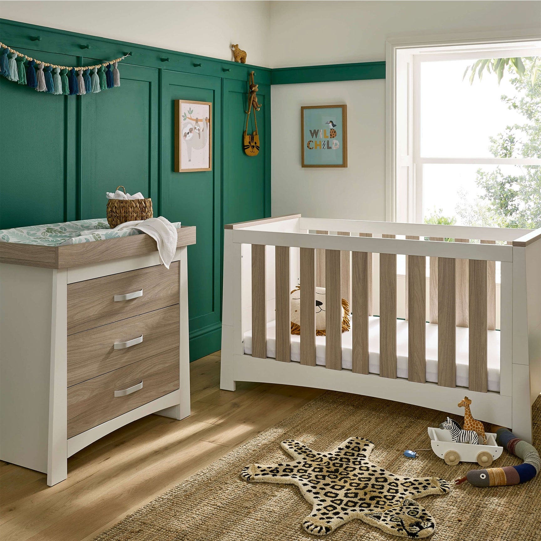 CuddleCo Nursery Room Sets CuddleCo Ada 2 Piece Room Set