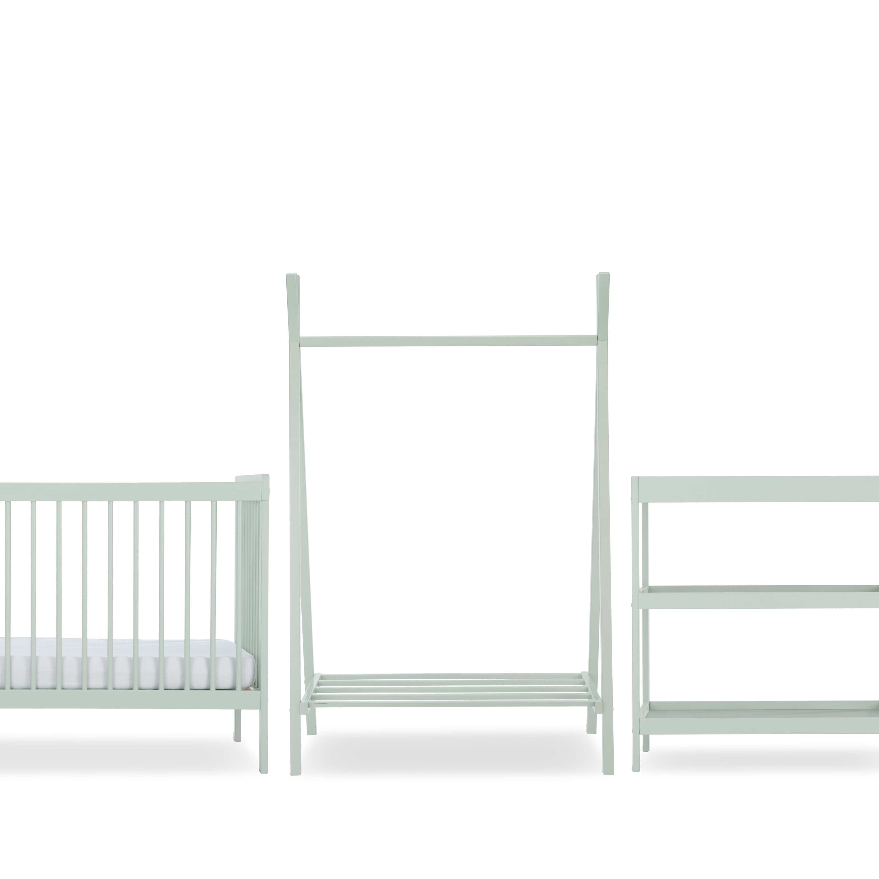 CuddleCo Nursery Room Sets CuddleCo Nola 3 Piece Room Set - Sage Green