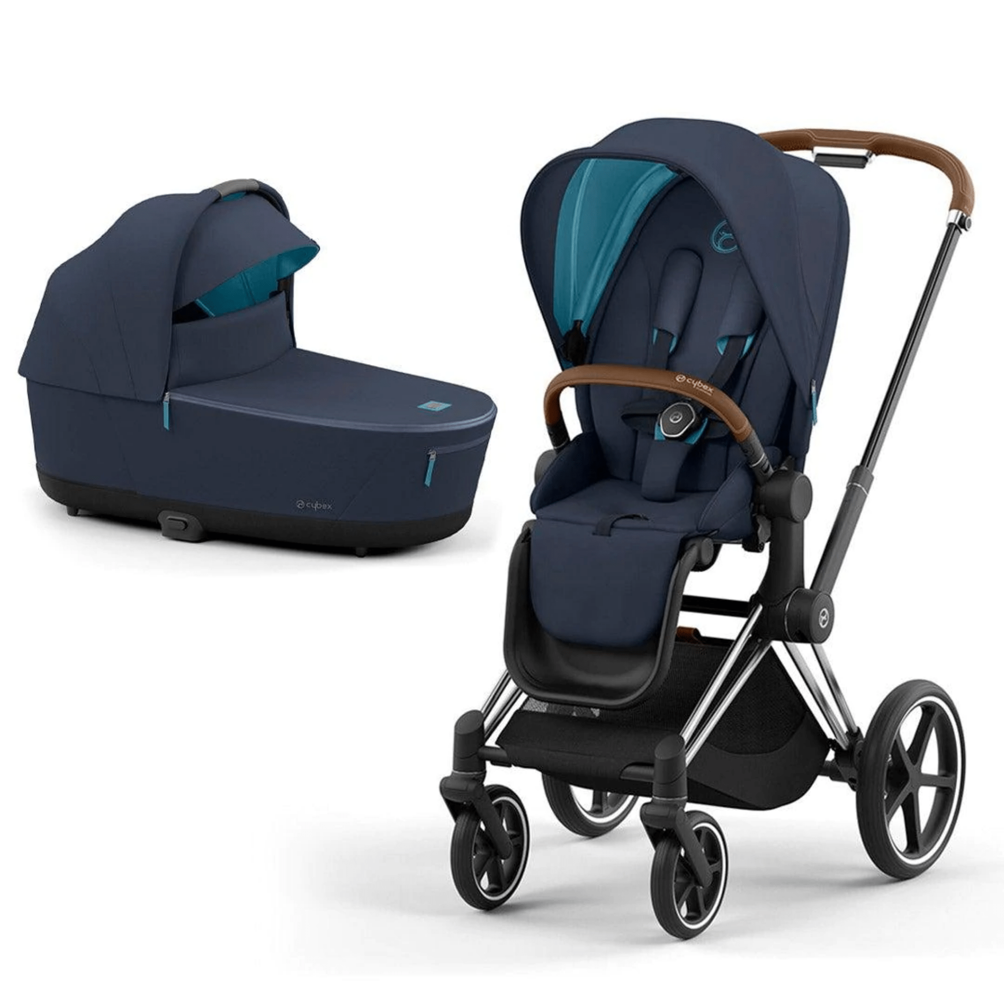 Cybex baby prams Cybex Priam & Lux Cot (2022) in Nautical Blue