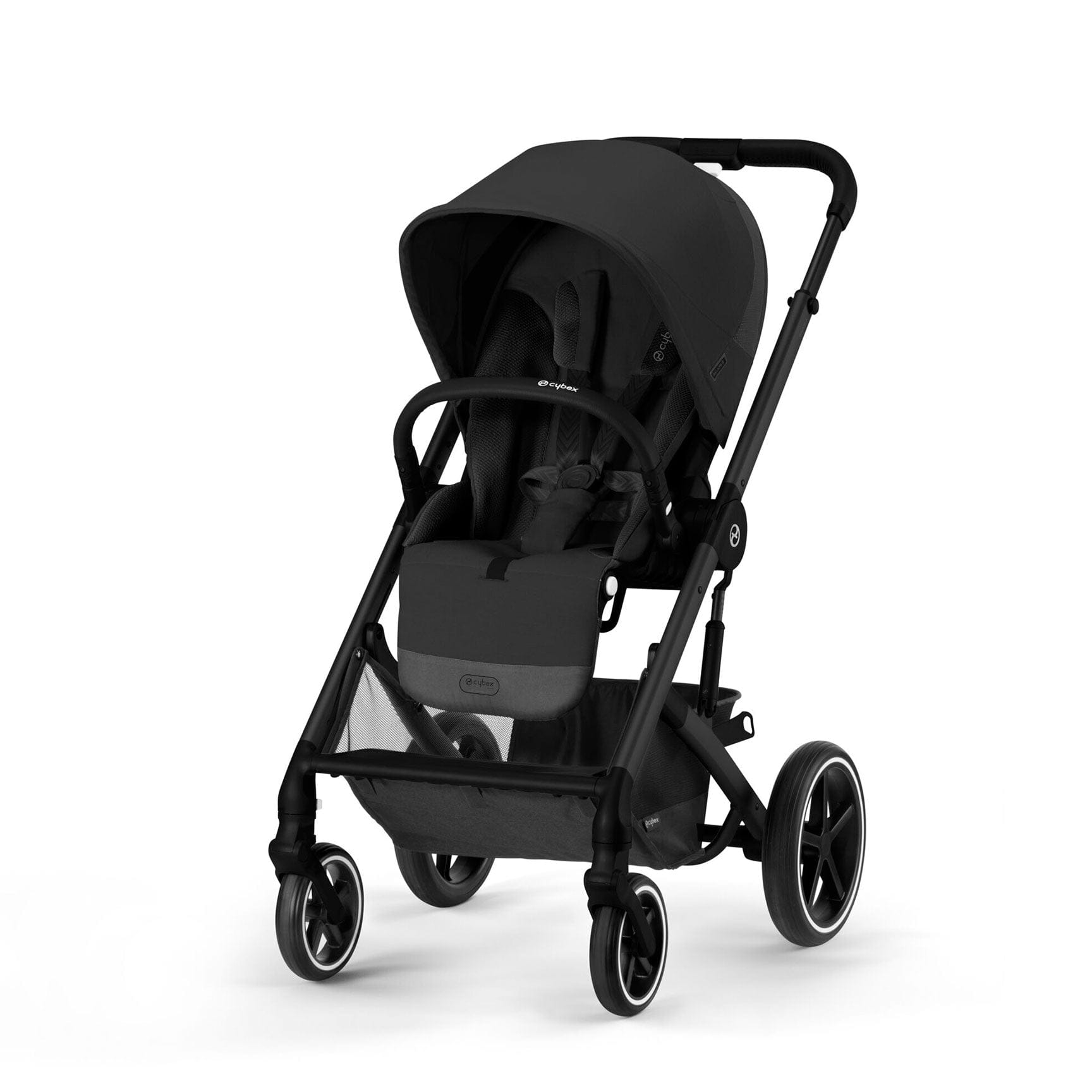 Cybex Baby Strollers Cybex Balios S Lux Essential Bundle - Black/Moon Black 12743-BLK-MOO-BLK
