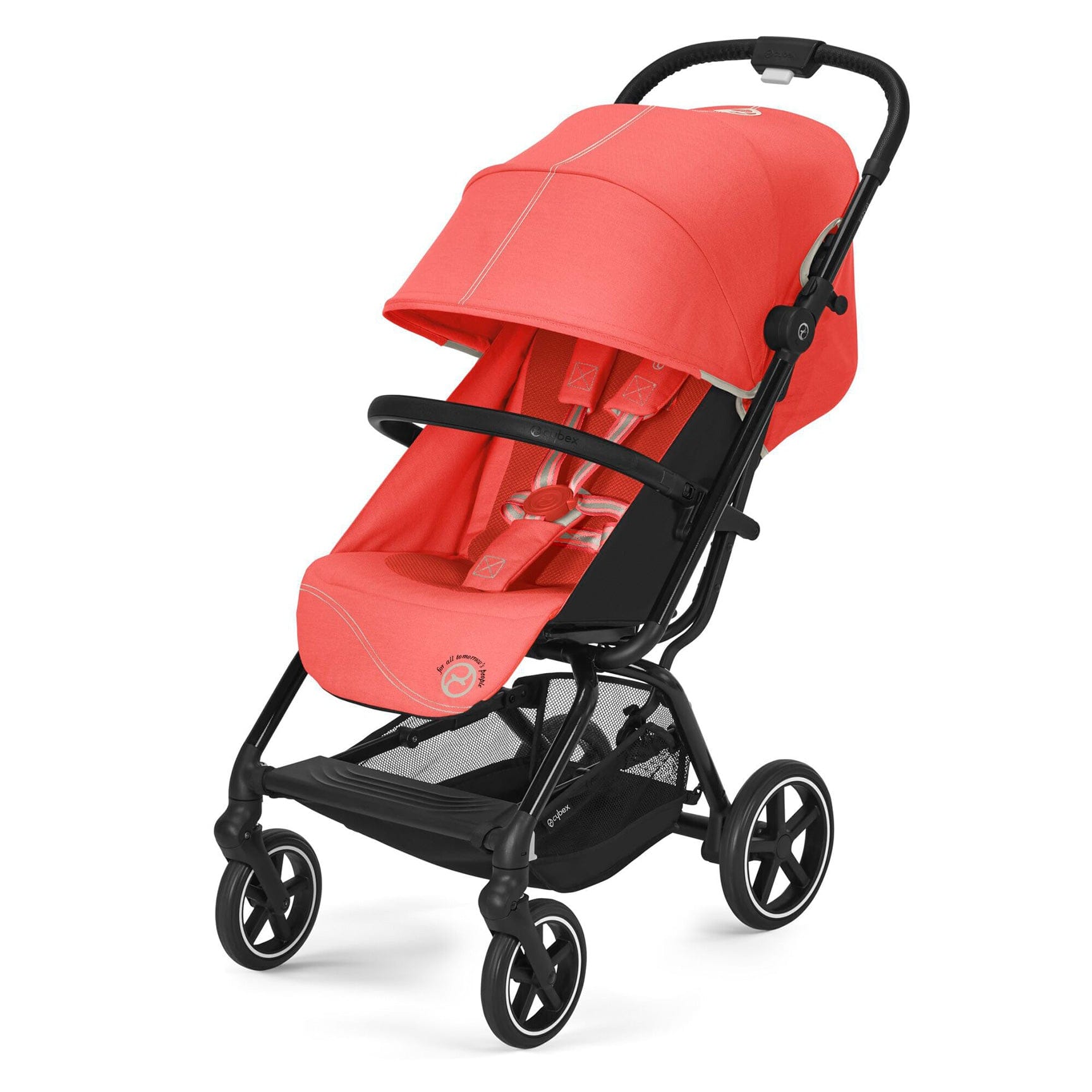 Baby Stroller Cybex Eezy Plus Eezy S+ Compact Stroller (Rebel Red