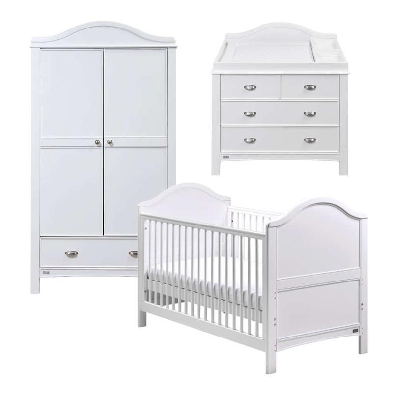 East Coast Toulouse 3 Piece Roomset - White