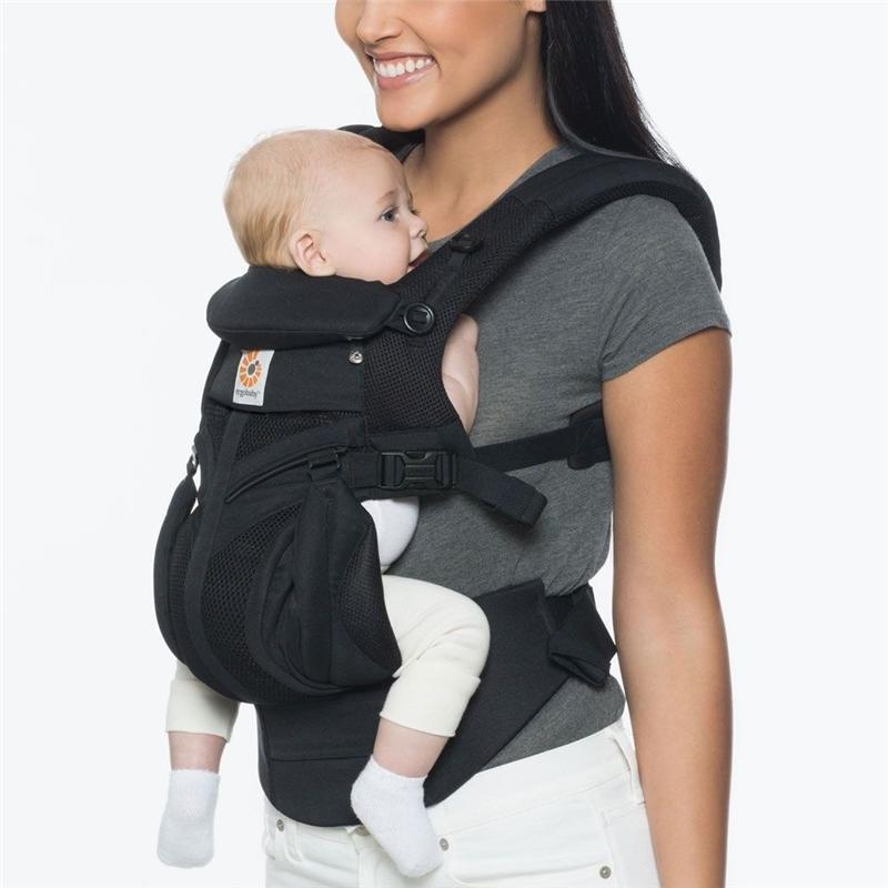 Omni Classic Mesh Baby Carrier - Onyx Black