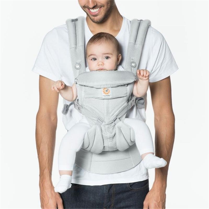 Omni Classic Mesh Baby Carrier - Pearl Grey