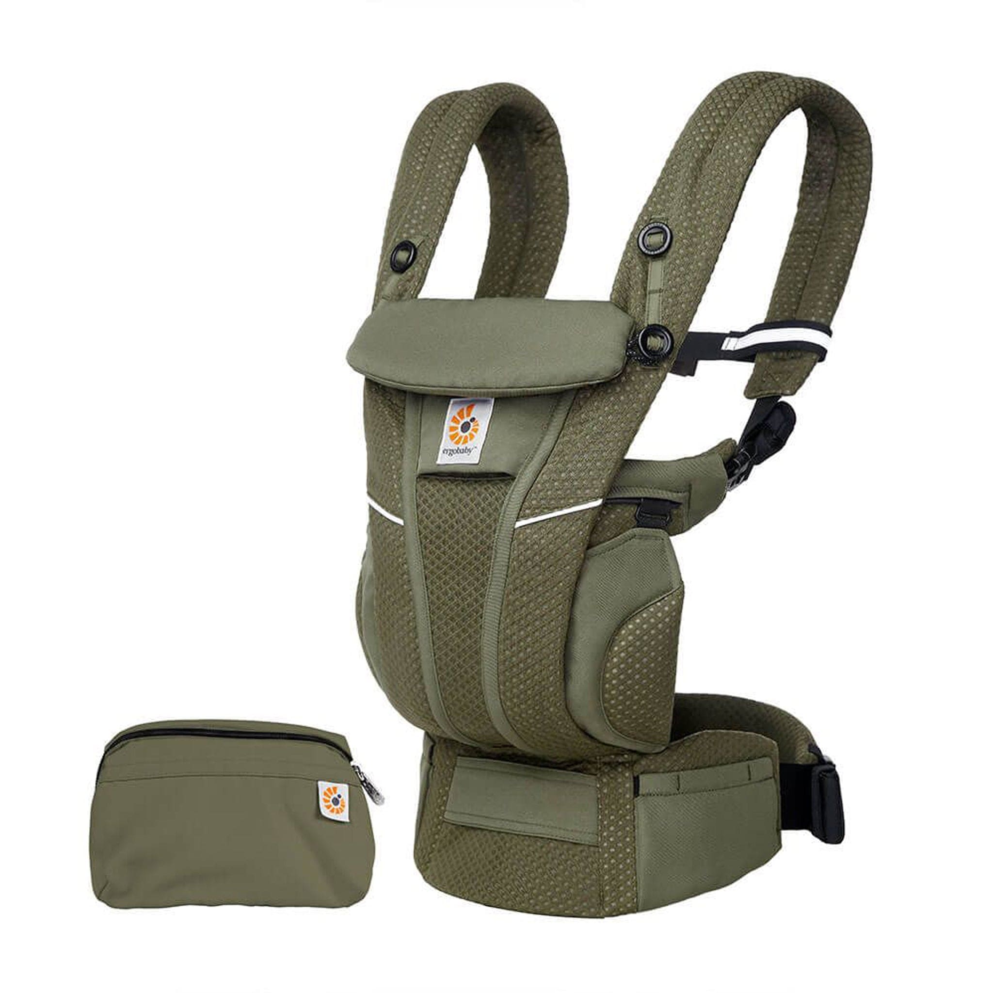 Ergobaby baby carriers Ergobaby Omni Breeze Olive Green BCZ360POLIVE