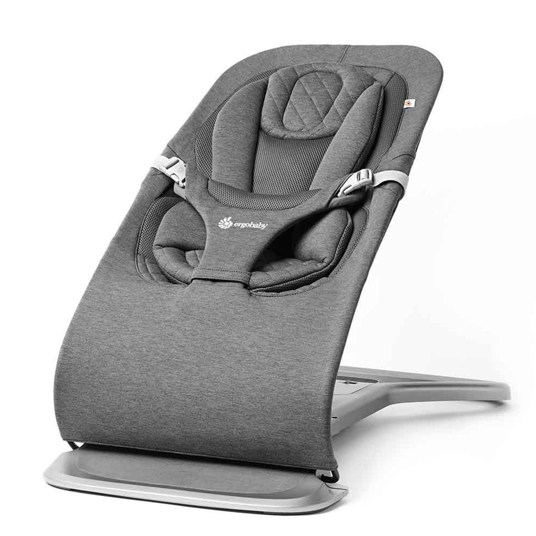 Ergobaby rocking bouncing cradles ErgoBaby Evolve Bouncer - Charcoal Grey EVLBNCCHRGRYUK