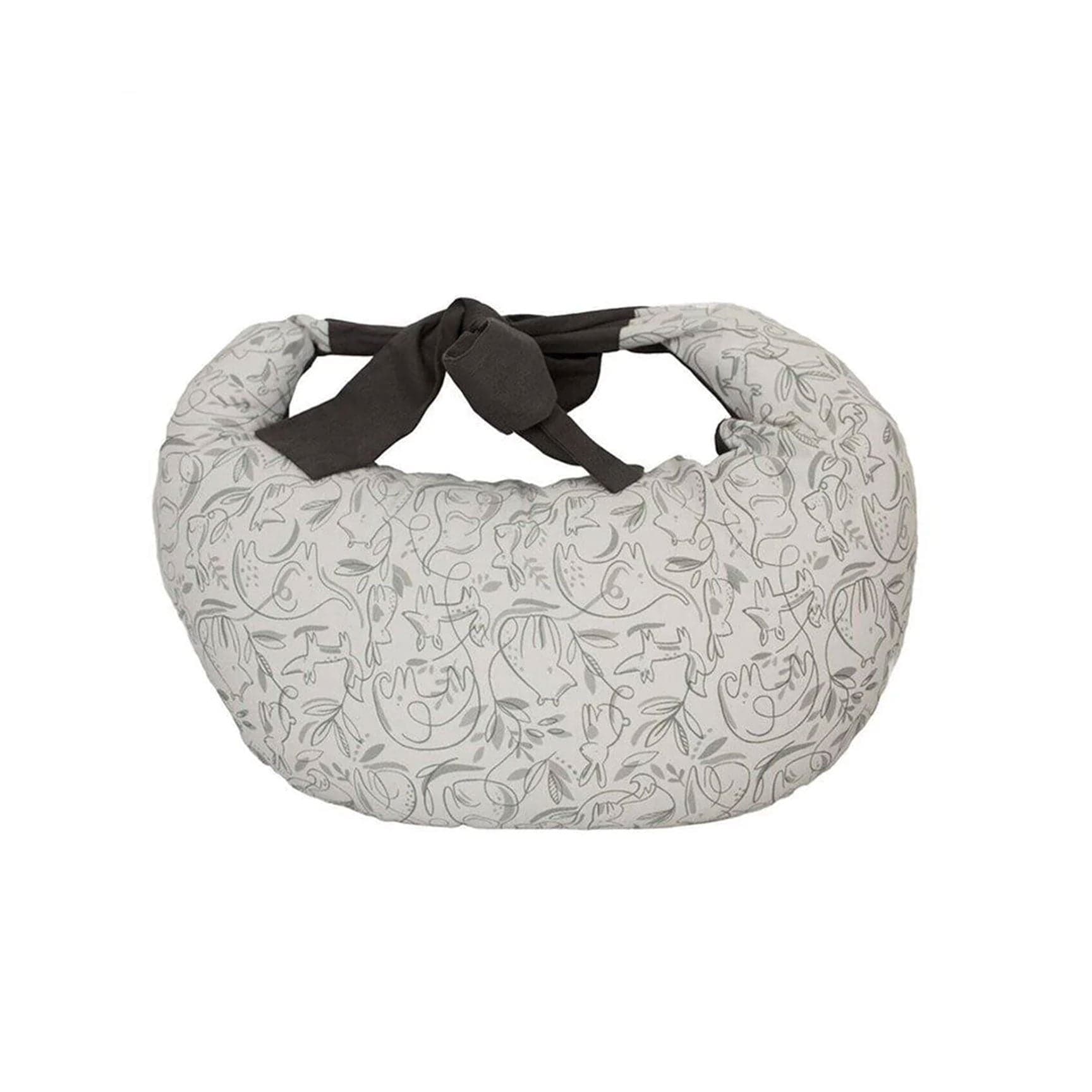 Hippychick feeding & weaning Hippychick Feeding Pillow - Animal Friends Grey HCFP003