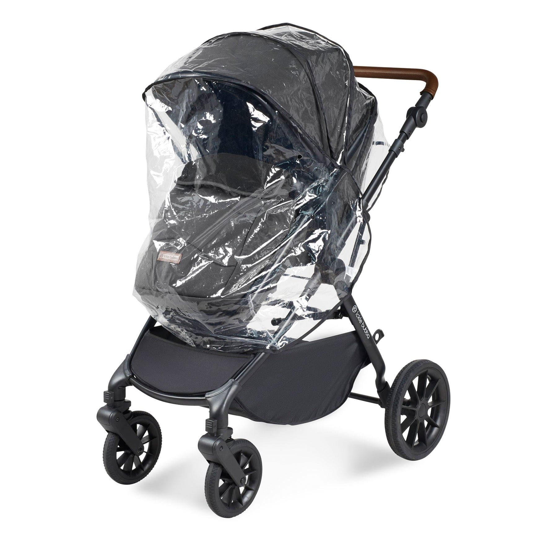 Ickle Bubba Ickle Bubba Cosmo All-in-One I-Size Travel System with Isofix Base - Black/Graphite Grey 10-007-300-007