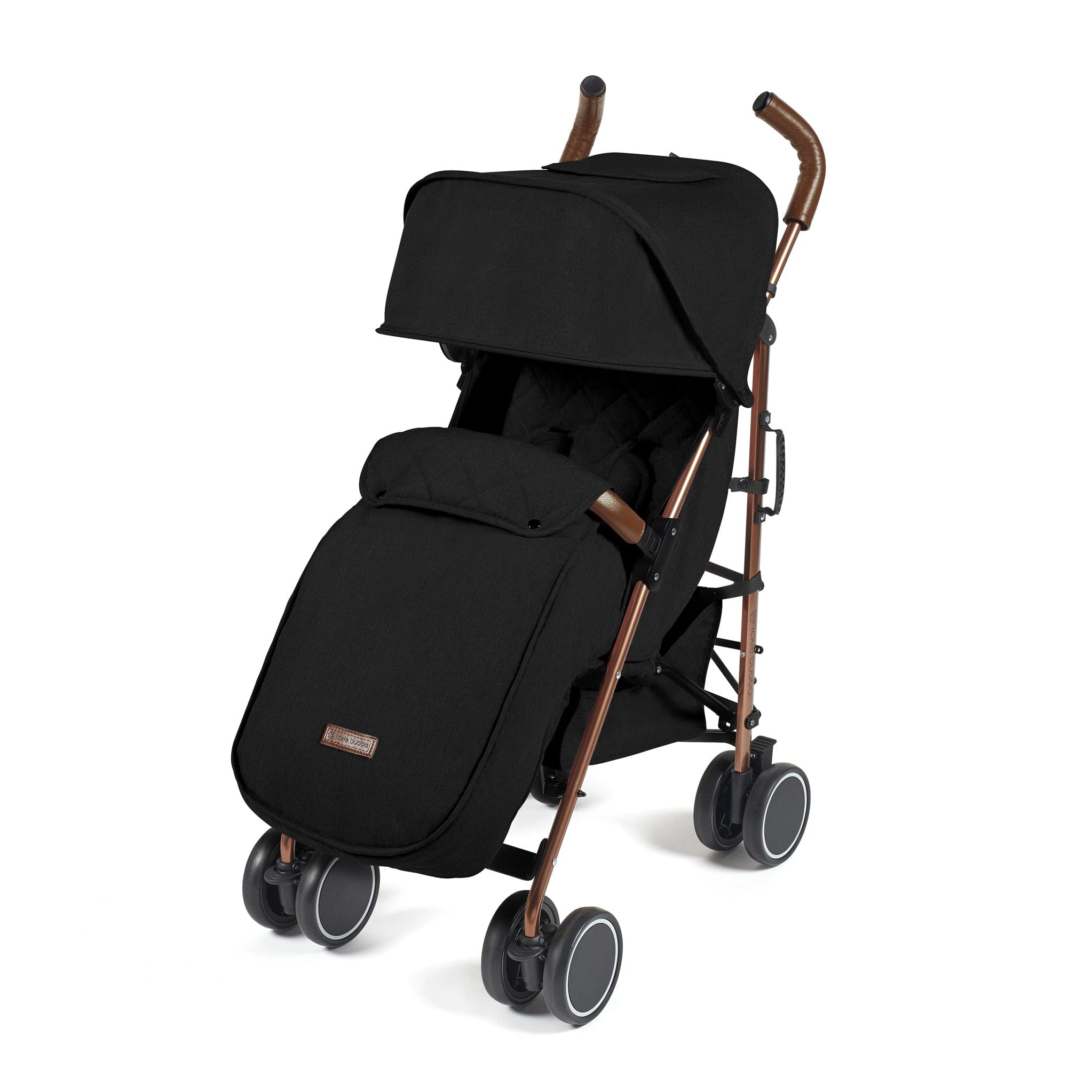 Ickle Bubba baby pushchairs Ickle Bubba Discovery Prime Pushchair Rose Gold/Black 15-002-300-043