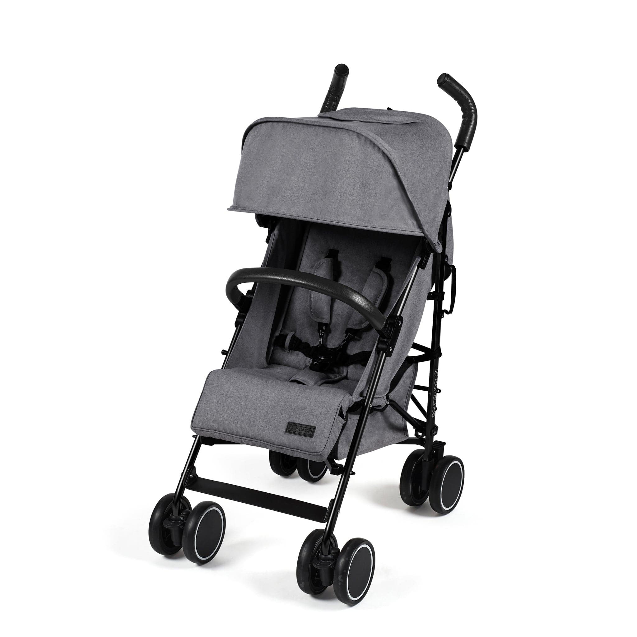 Ickle Bubba baby pushchairs Ickle Bubba Discovery Max Pushchair Graphite Grey/Matt Black 15-002-200-120