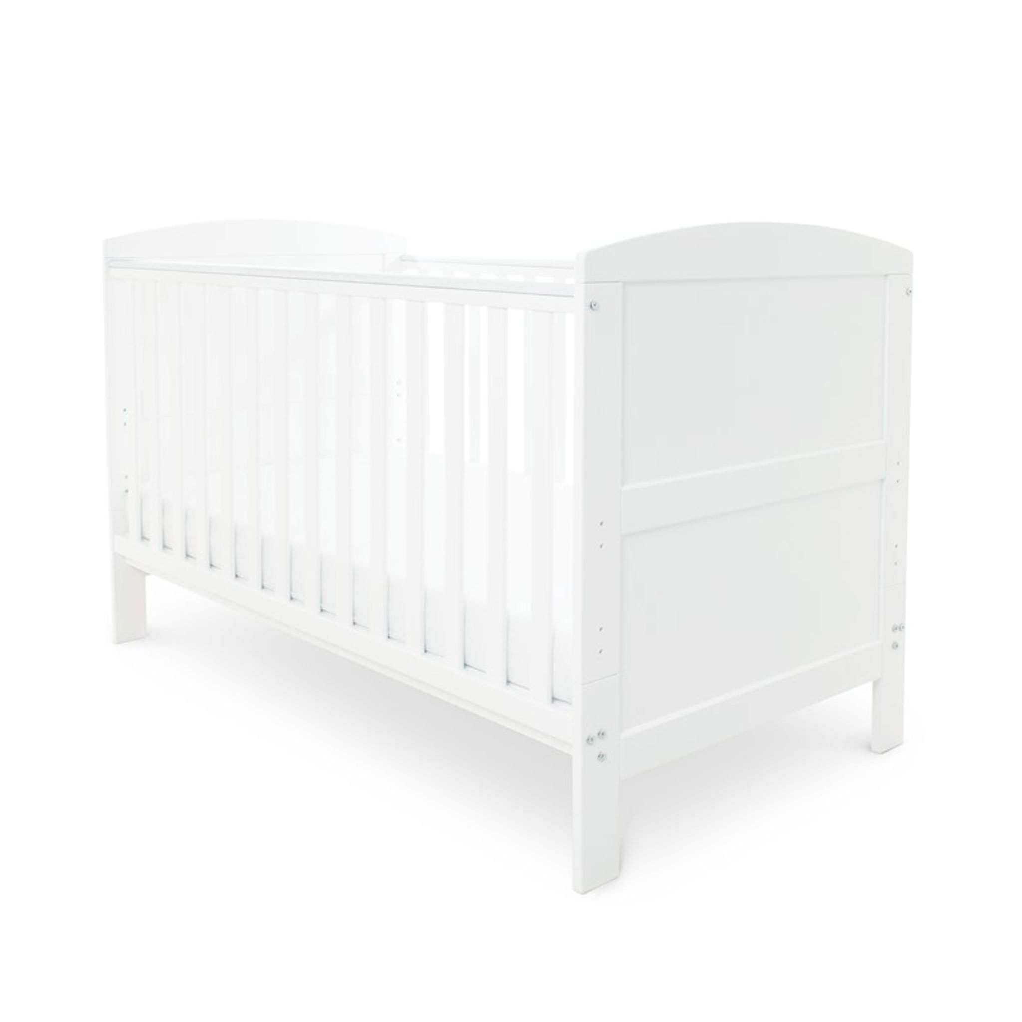 Ickle Bubba Cot Beds Ickle Bubba Coleby Classic Cot Bed White