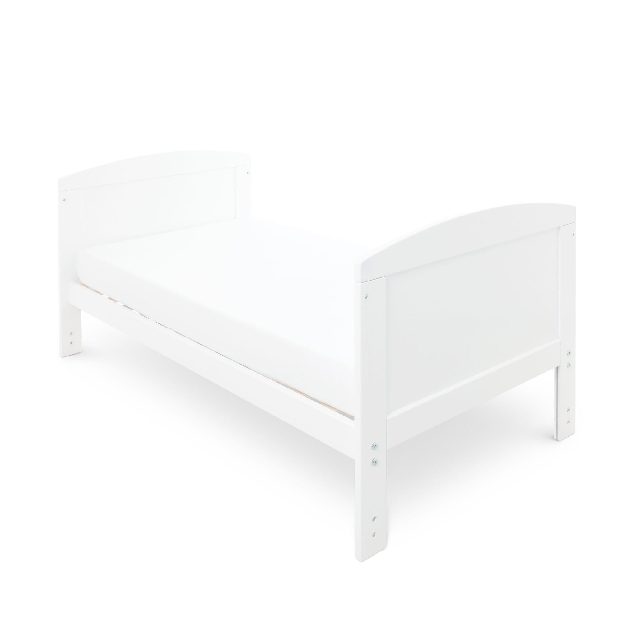 Ickle Bubba Cot Beds Ickle Bubba Coleby Classic Cot Bed with Under Drawer White