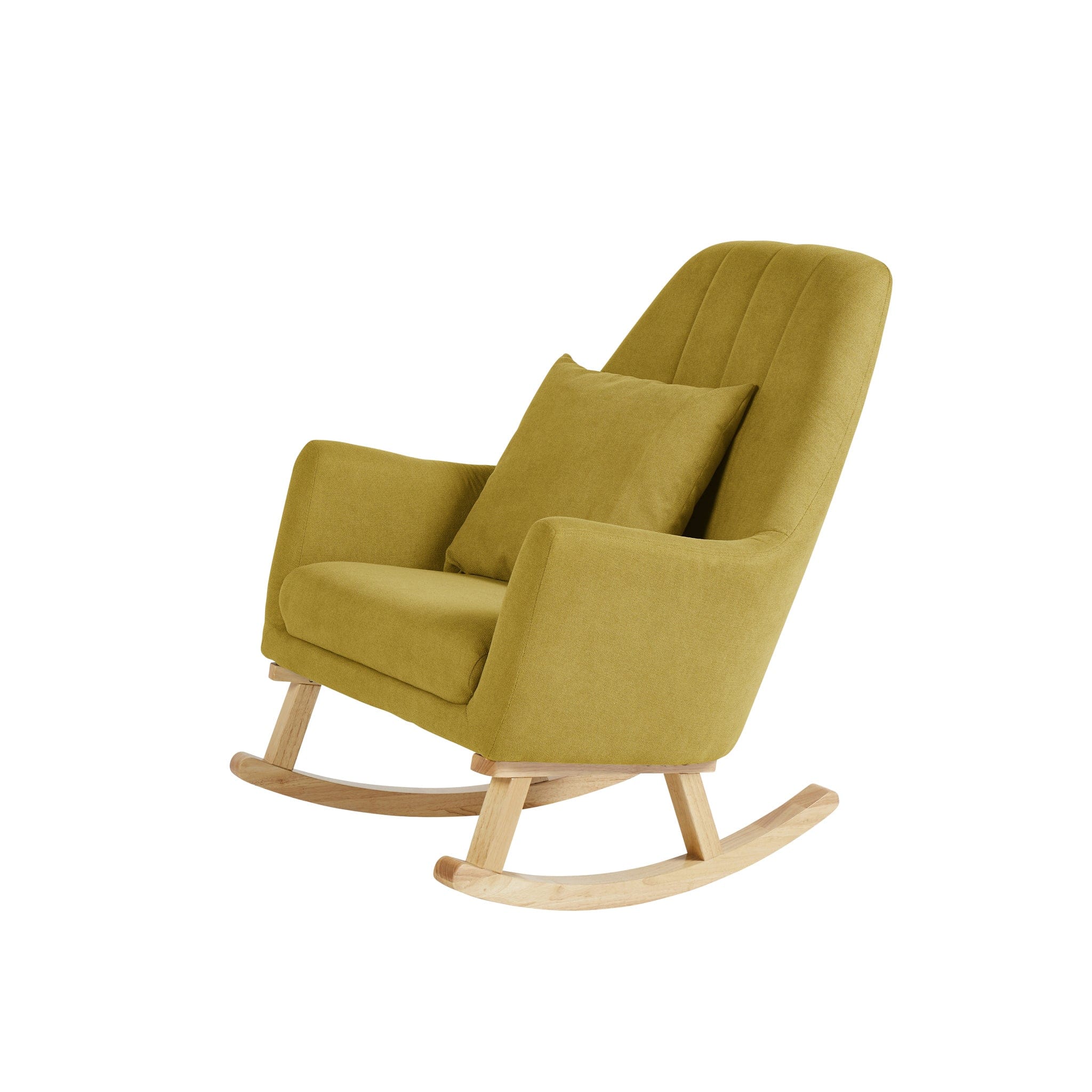 Ickle Bubba Nursing Chairs Ickle Bubba Eden Deluxe Nursery Chair and Stool Ochre 48-008-000-845