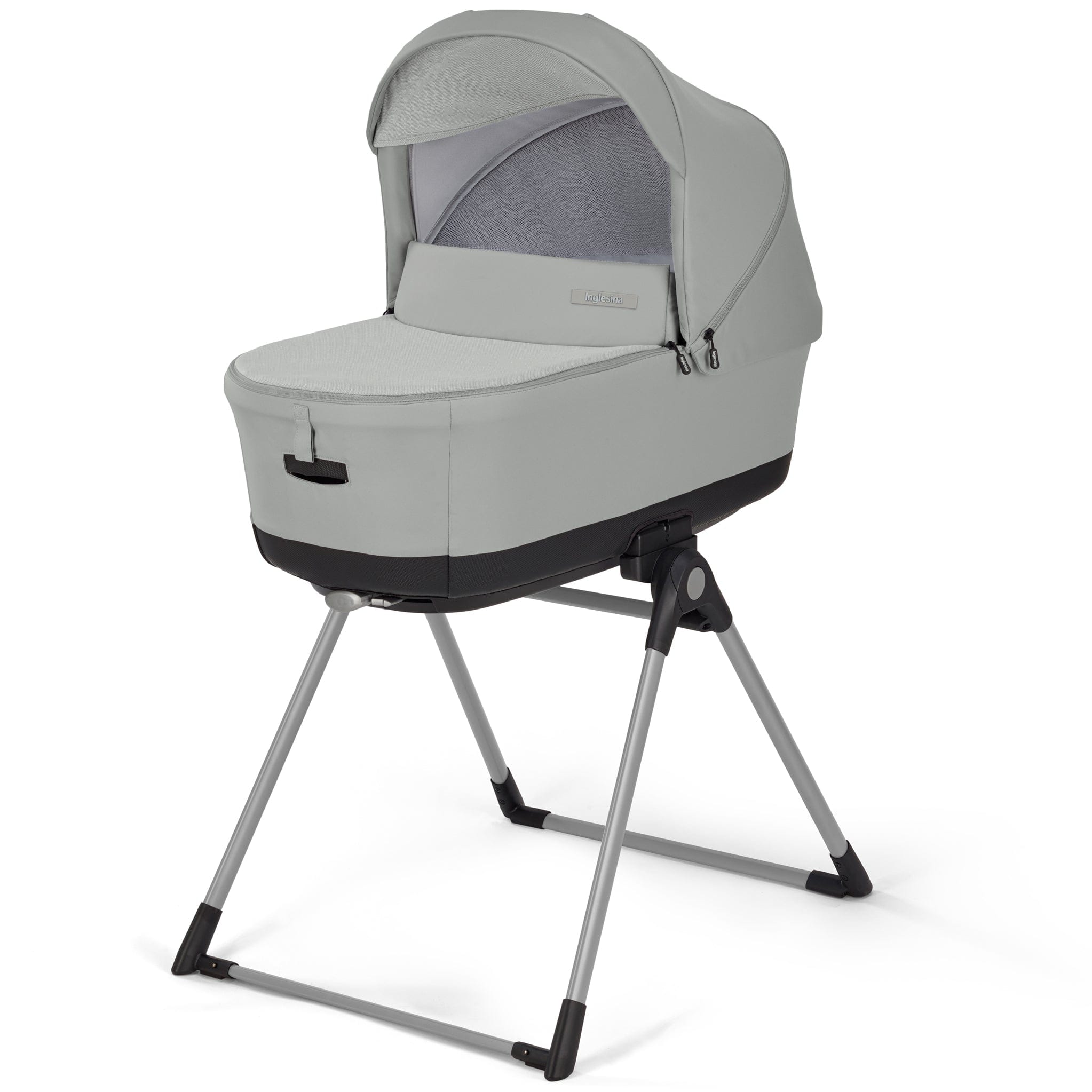 Inglesina travel systems Inglesina Electa System Quattro in Greenwich Silver with Darwin car seat and i-Size base ELC-GRE-SIL