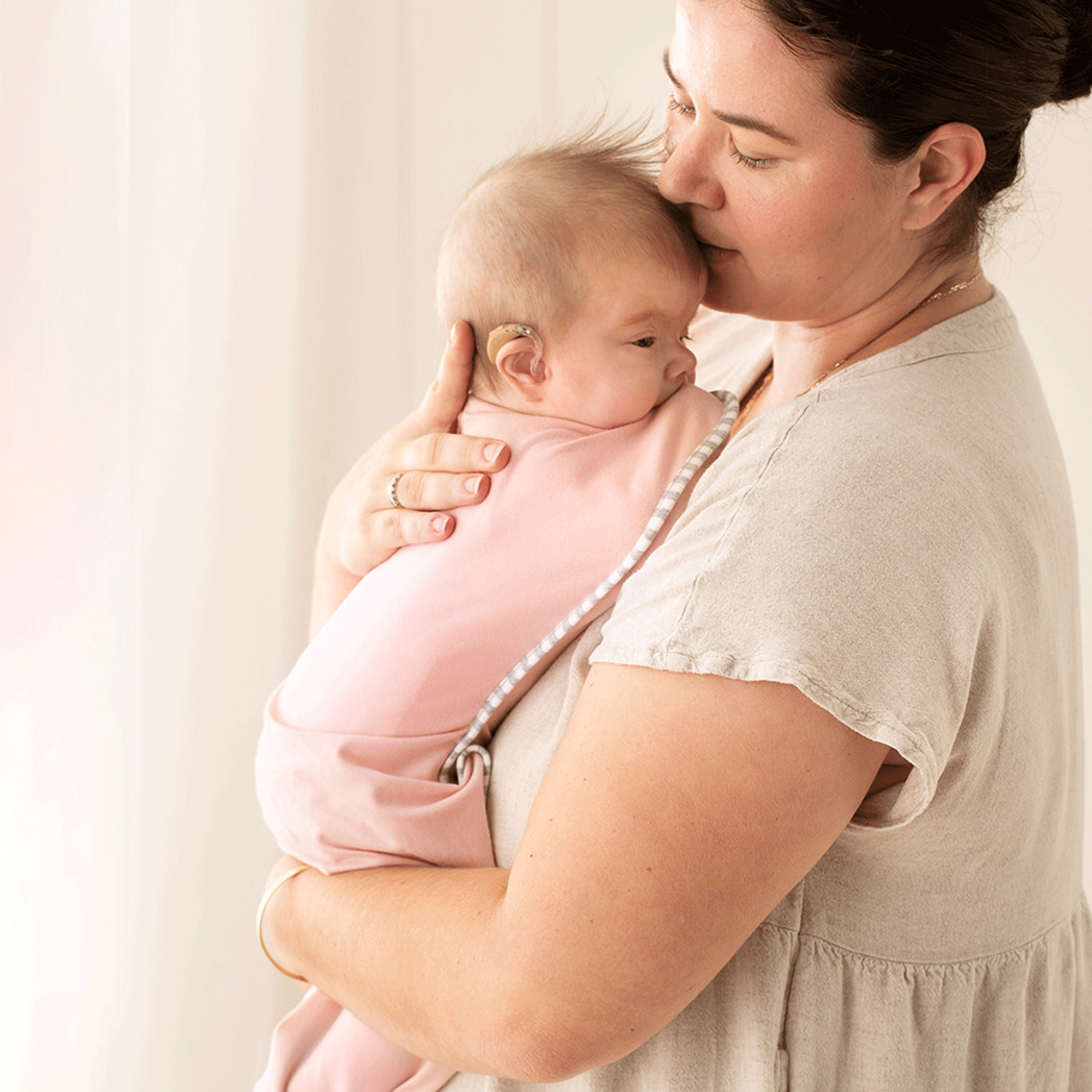 Love to Dream blankets, swaddling & shawls Love to Swaddle Up Bamboo Small Dusty Pink LMBS-SM-DP