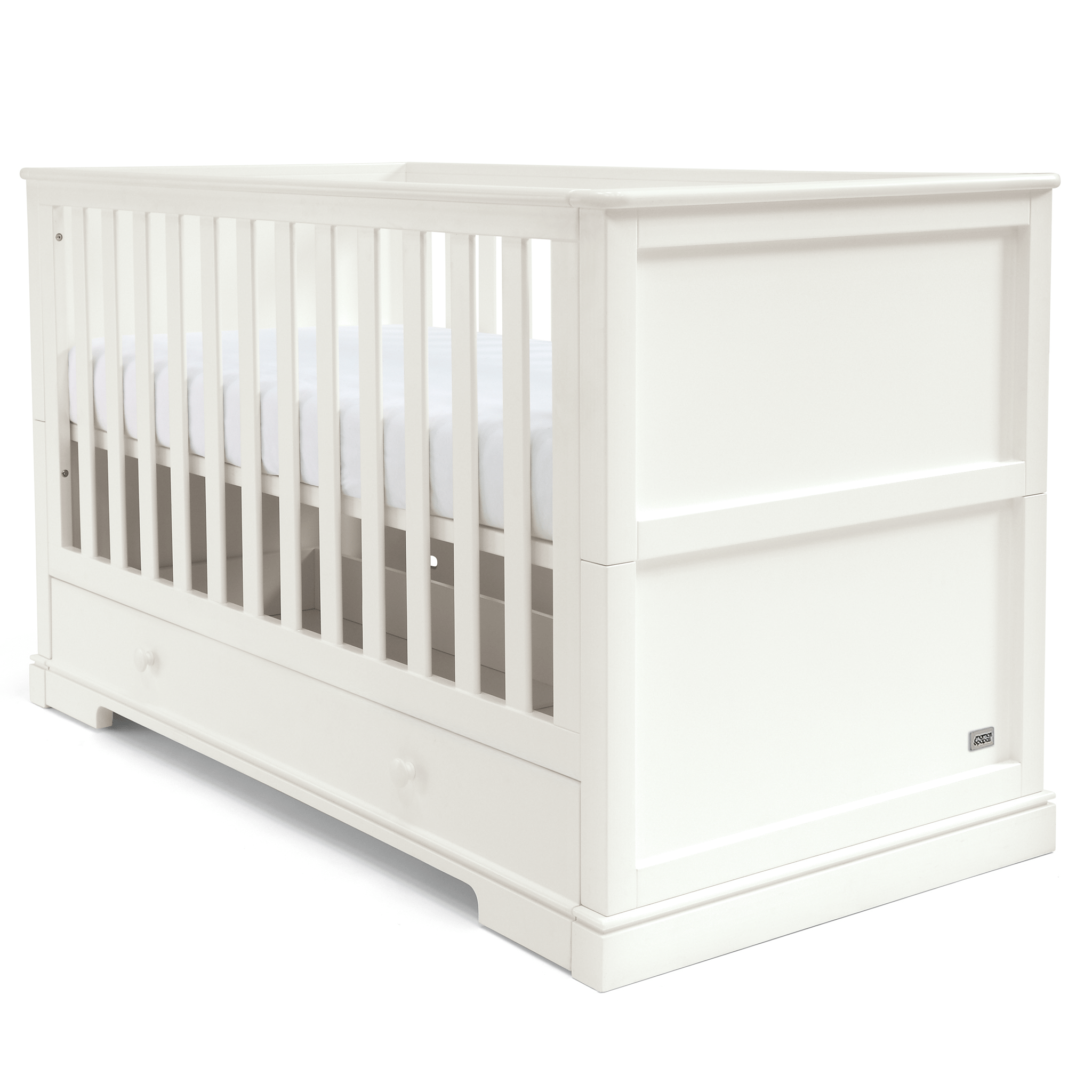 Mamas & Papas Oxford 2 Piece Cot Bed Roomset White